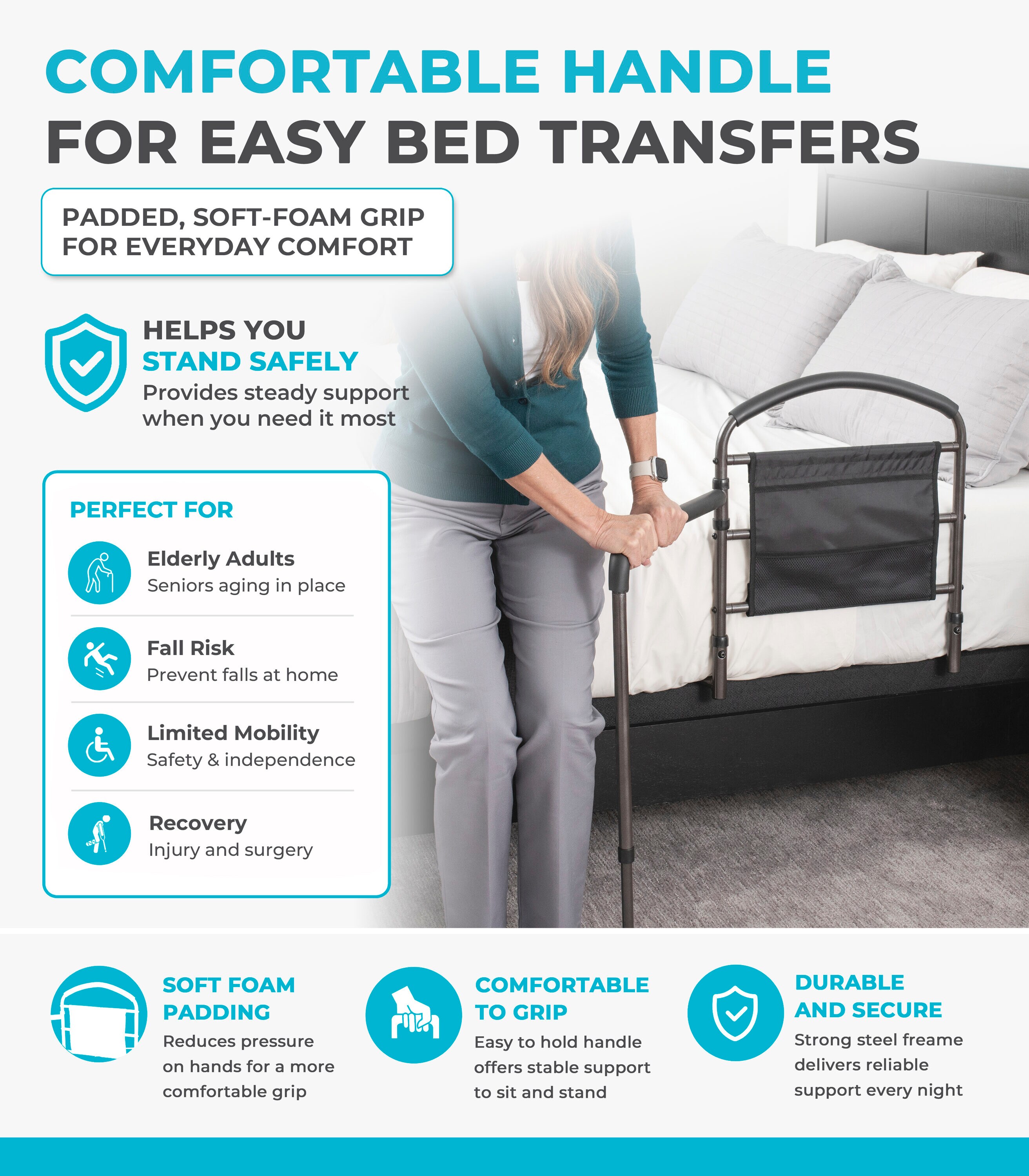 Stander 5850 Bed-Rails - View #5
