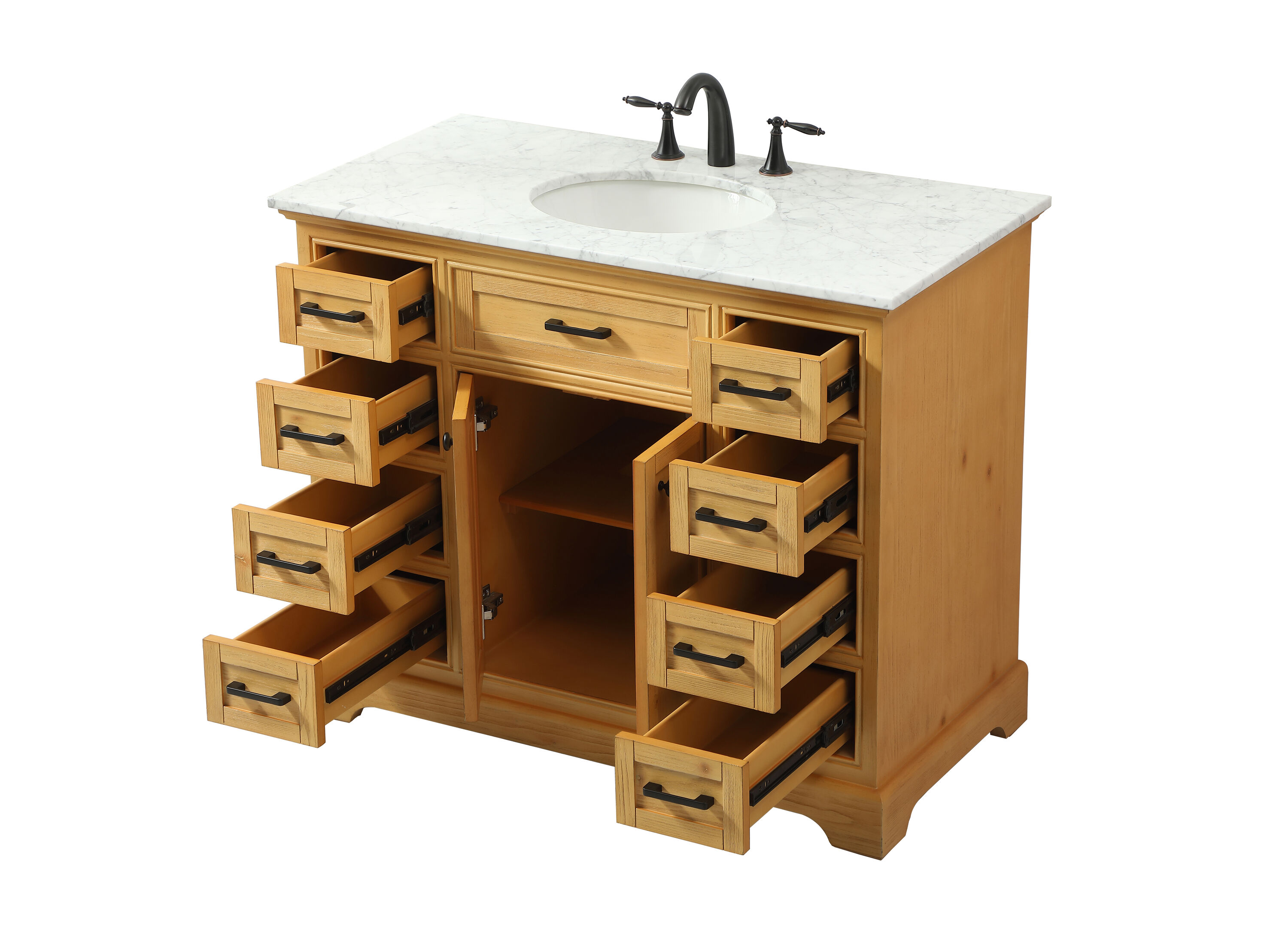 Elegant Decor HF45126NW Bath-Vanity-Combo - View #5