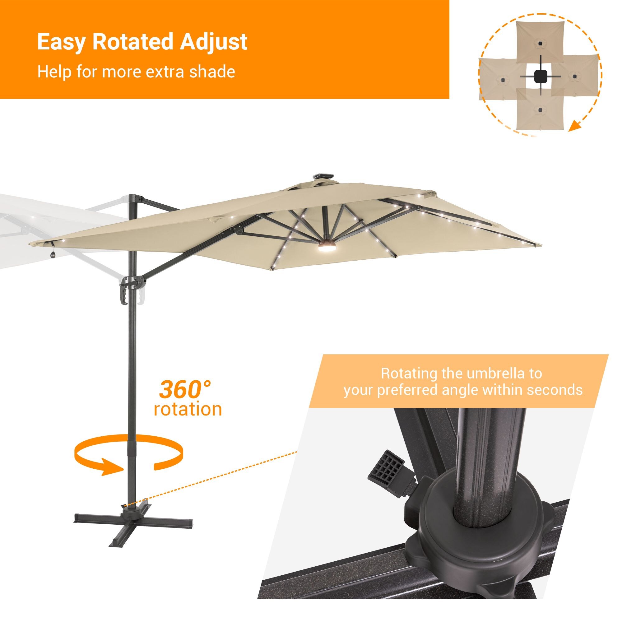 Sonkuki SD-MN108SD-LED Umbrellas-2 - View #4