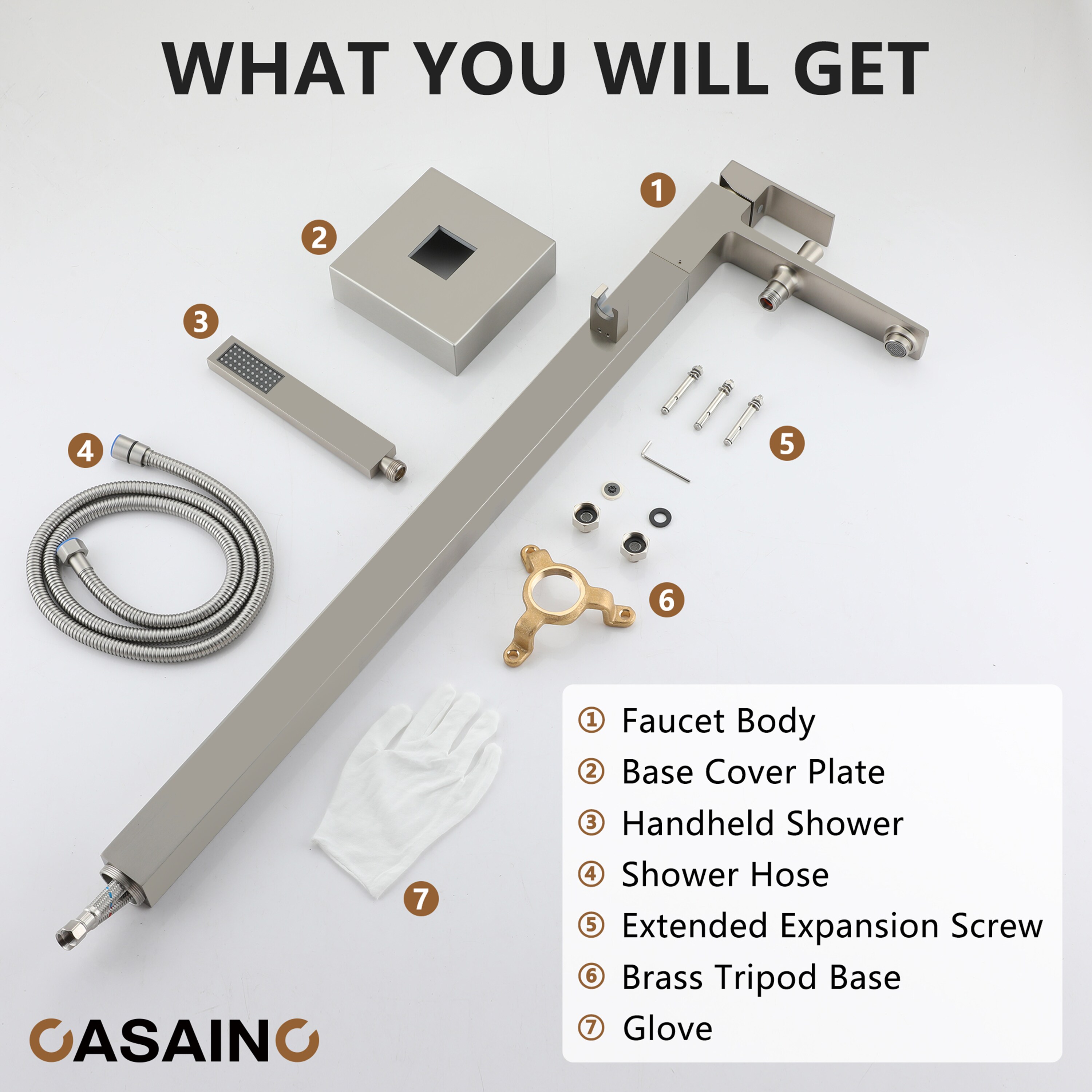 CASAINC CASA01CP-12 Roman-Tub-Faucets - View #11