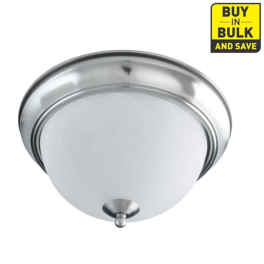 11.25-in W Umber Bronze Outdoor Flush Mount Light 11.25-in W Umber Bronze Outdoor Flush Mount Light