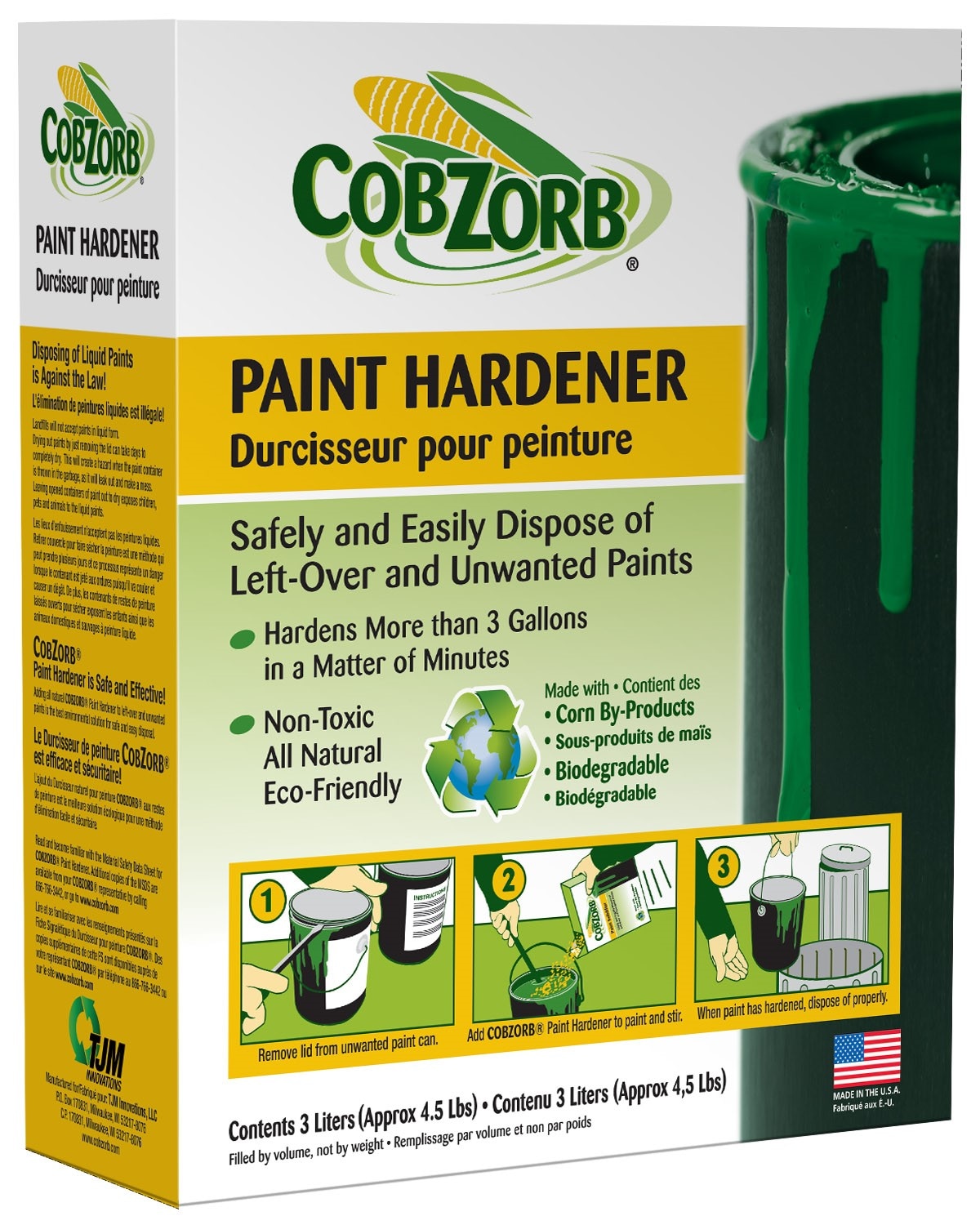 CobZorb CZP-BOX-6BOX Paint Hardener Interior/Exterior Paint hardener (Actual Net Contents: 101-Fluid Oz. )
