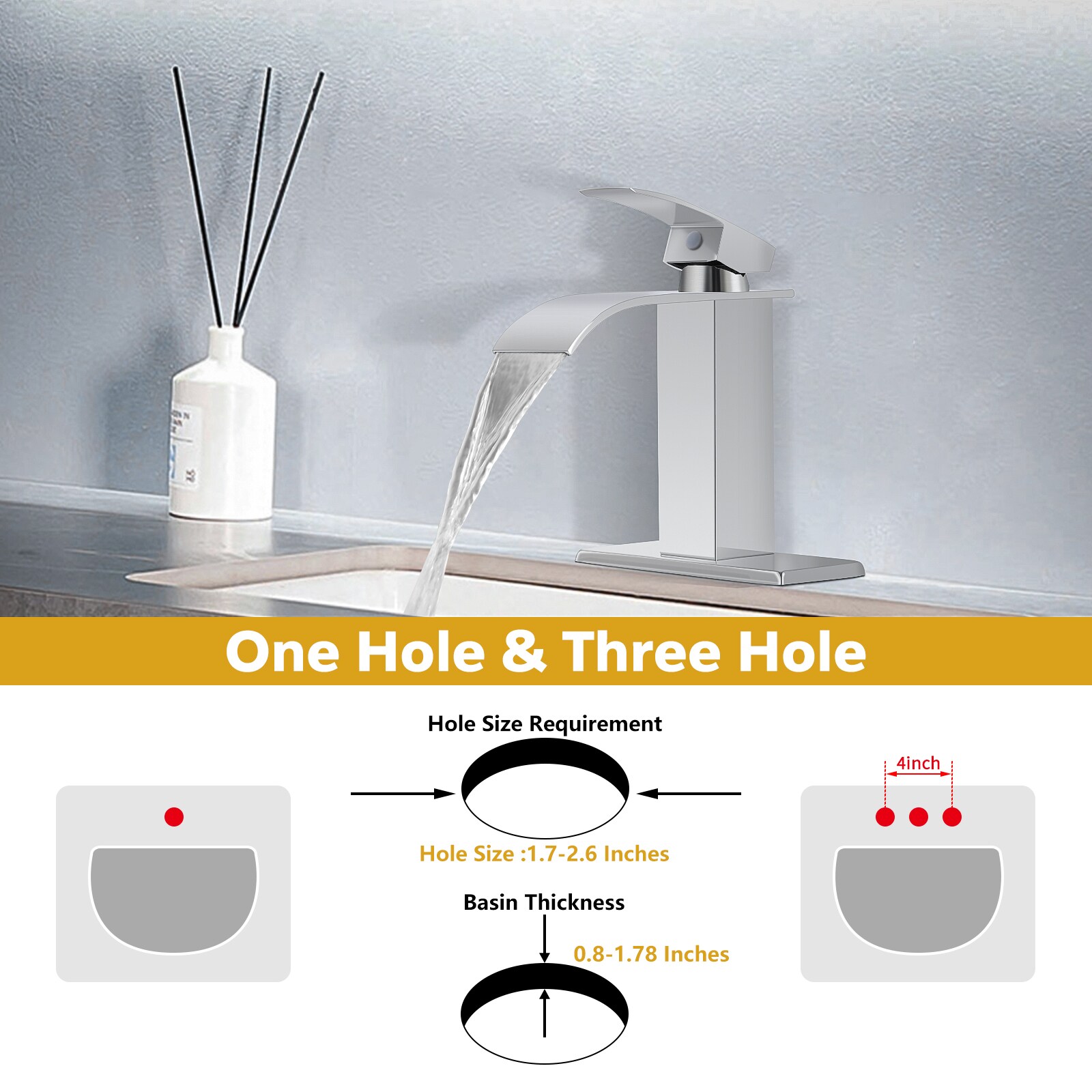 BOKETTO TPLT-003DG-DP-XS Lavatory-Faucets - View #4