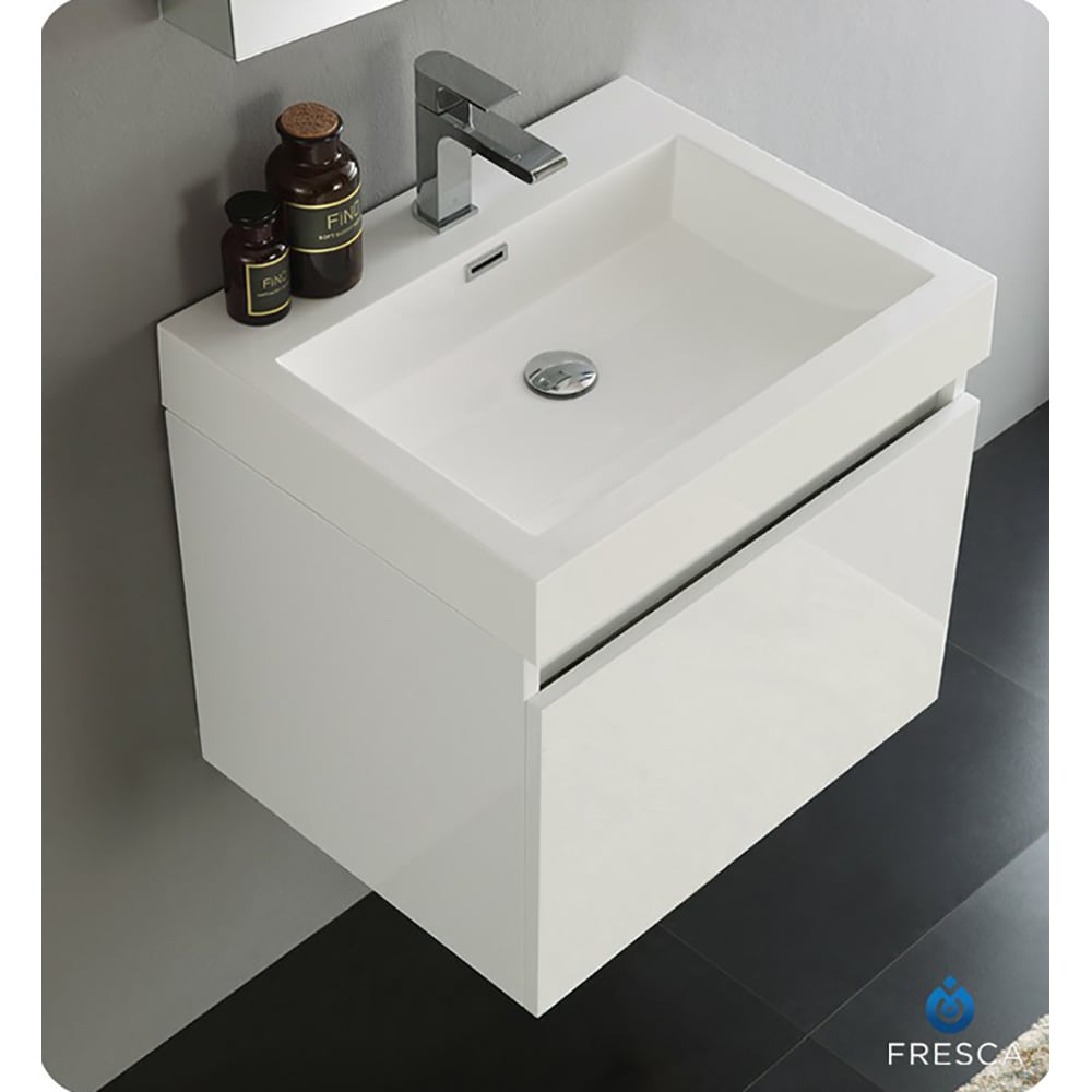 Fresca FCB8006WH-I Bath-Vanity-Combo - View #5