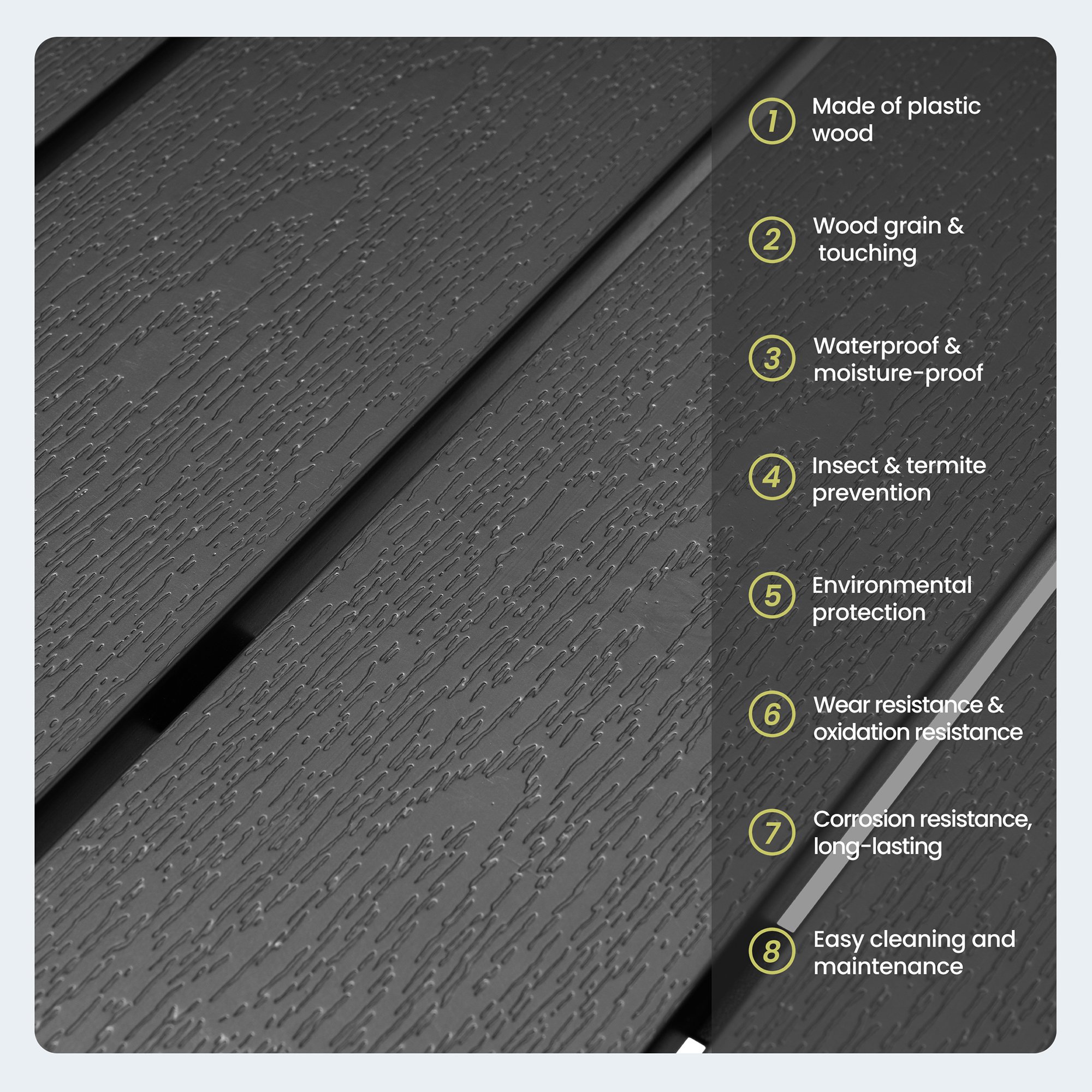 Crestlive Products CL-DC5101BLK-7 Patio-Dining-Sets - View #7