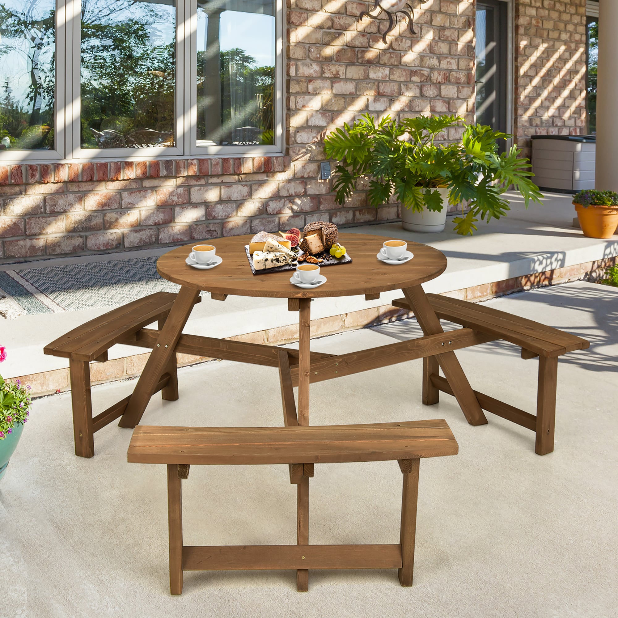 Costway LWS00264 Patio-Tables - View #3