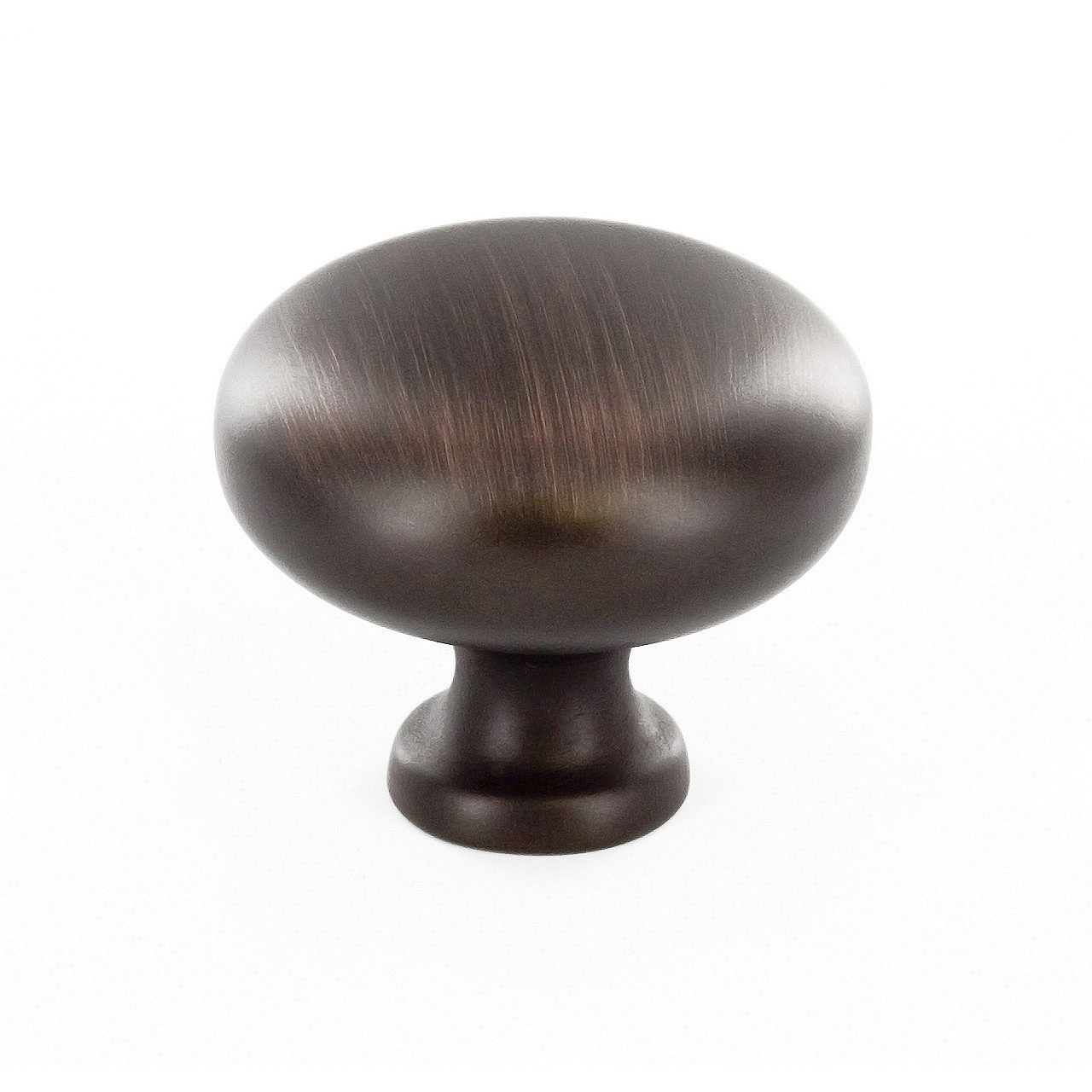 Richelieu BP770BORB Germain 1-1/4-in Brushed Oil-Rubbed Bronze Mushroom Contemporary Cabinet Knob