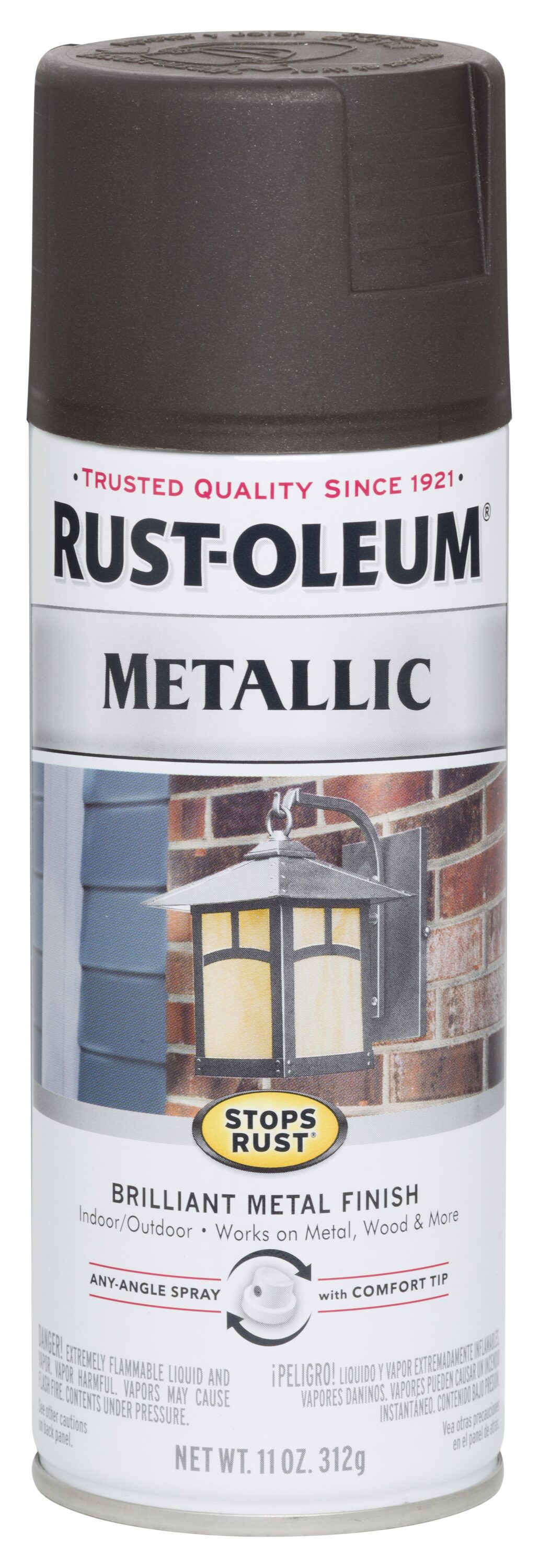 Rust-oleum - 312g Universal Satin Bronze Metallic Aerosol Solvent