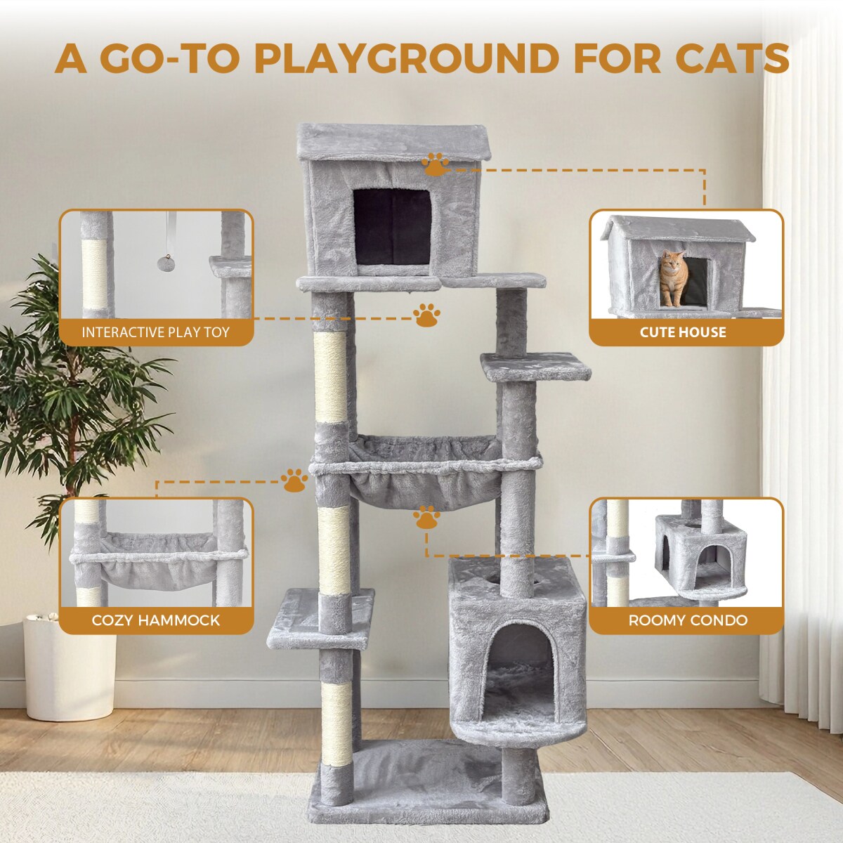 Streamdale Furniture W243P326763 Cat-Trees - View #6