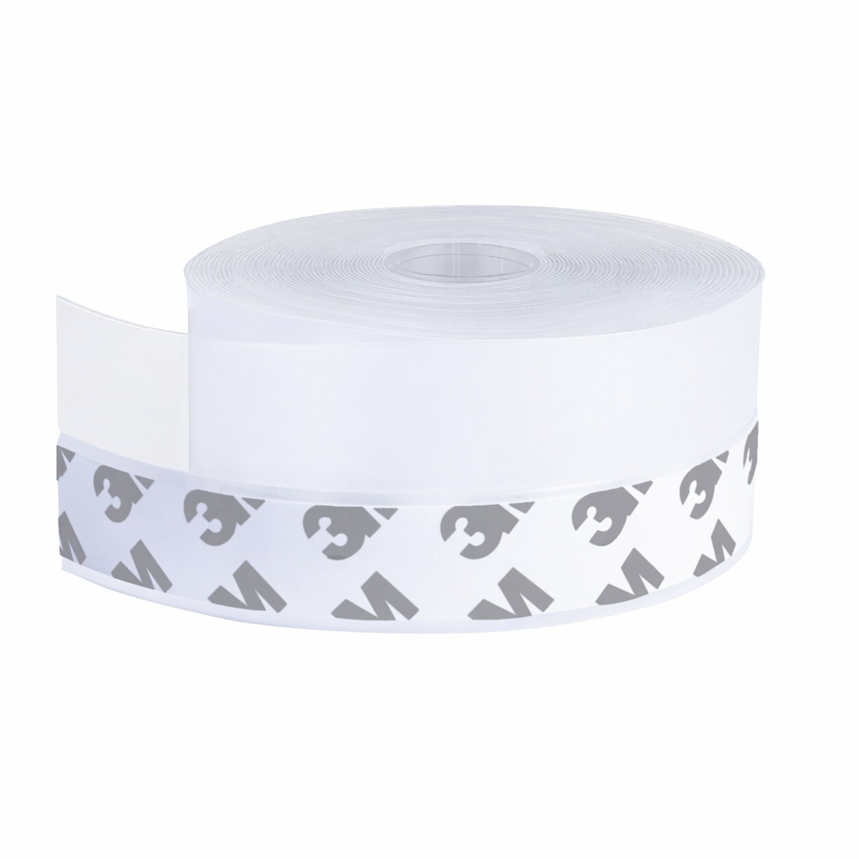 Ahfiwaso  Silicone Clear Weather Stripping Door Seal Strip Self Adhesive 45mm 26Ft Roll for Sliding Doors Windows Draft Stopper Blocks Cold Air