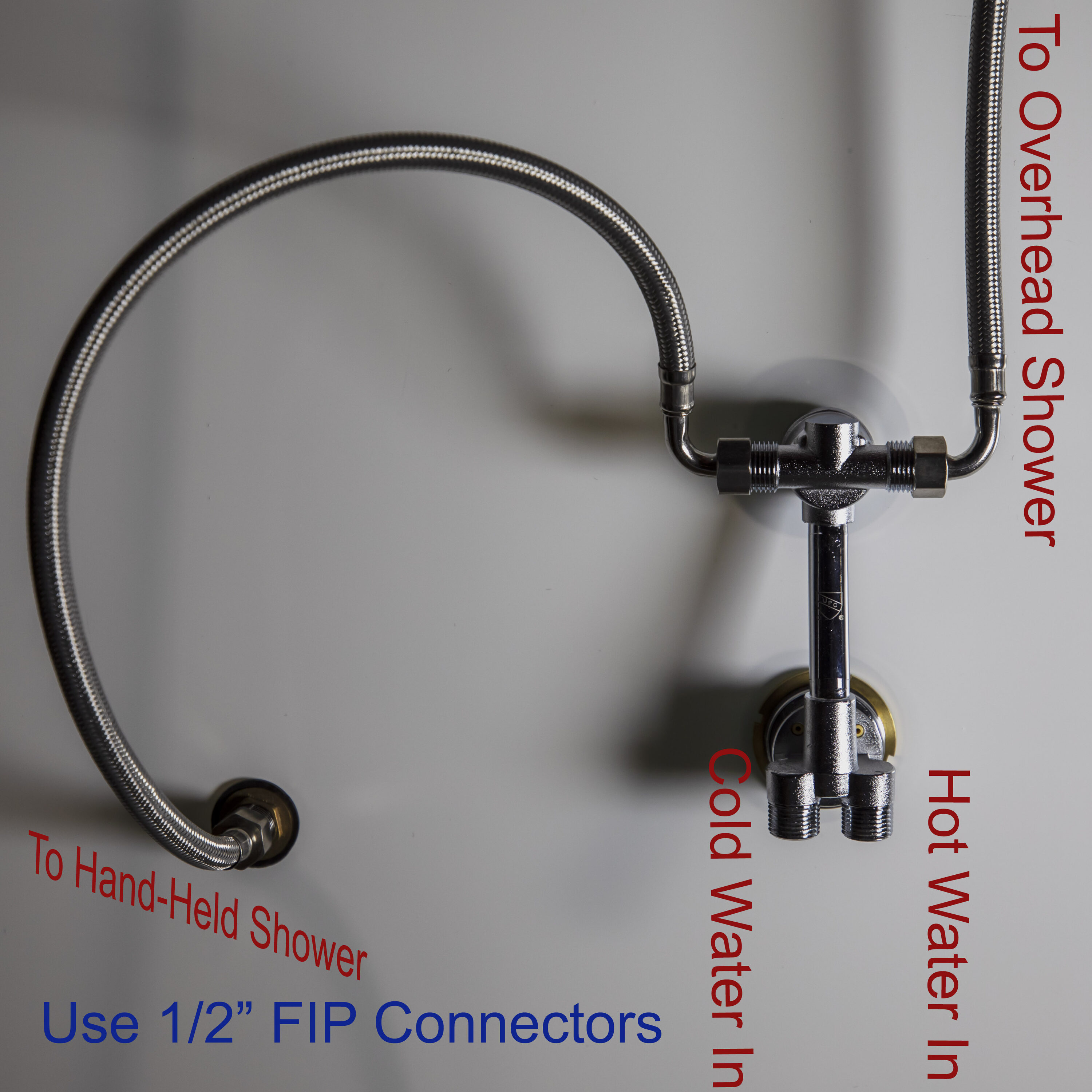 Heirloom Home Products S-3232WEF Alcove-Shower-Kit - View #9