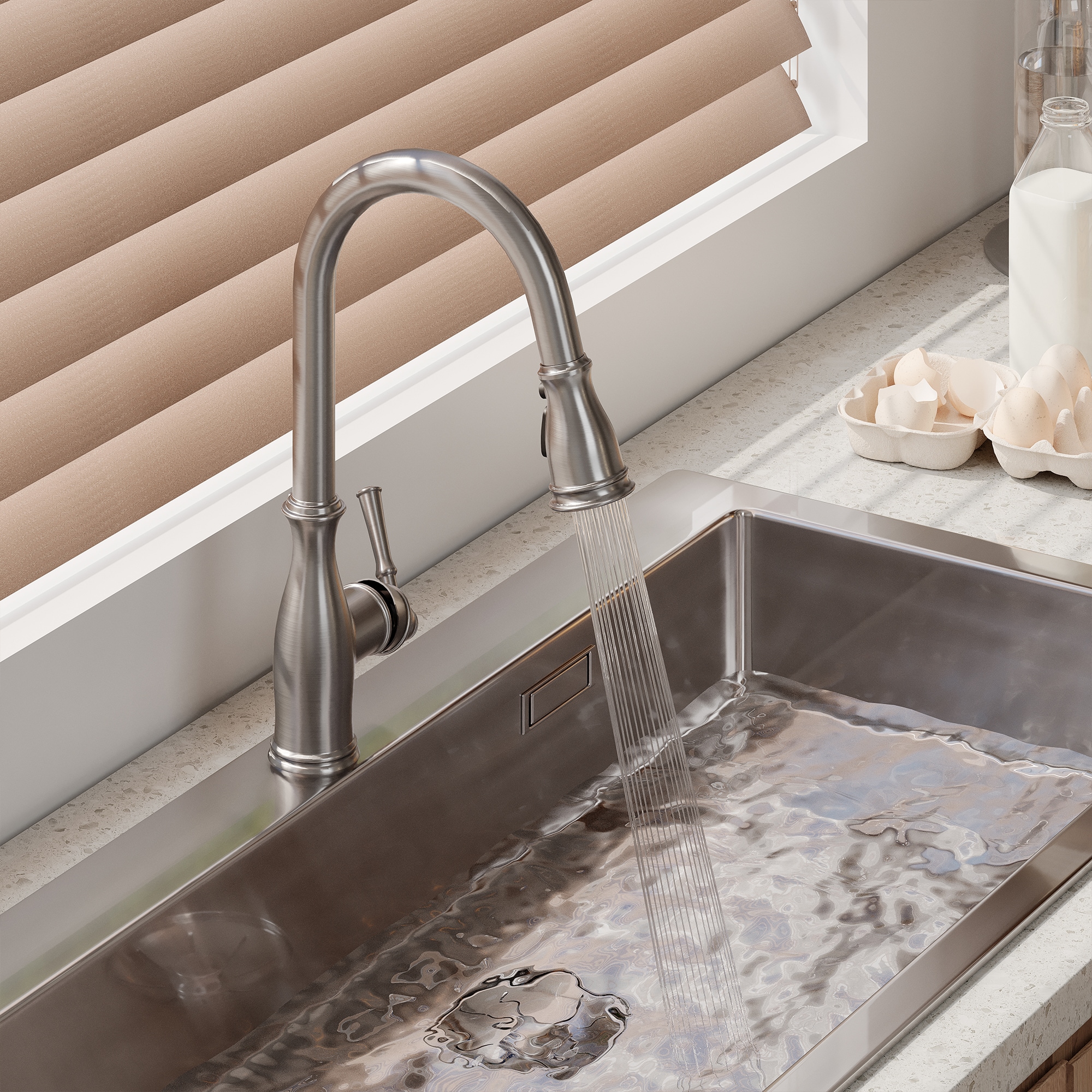 Clihome RCH-BAF6513 Kitchen-Faucets - View #3