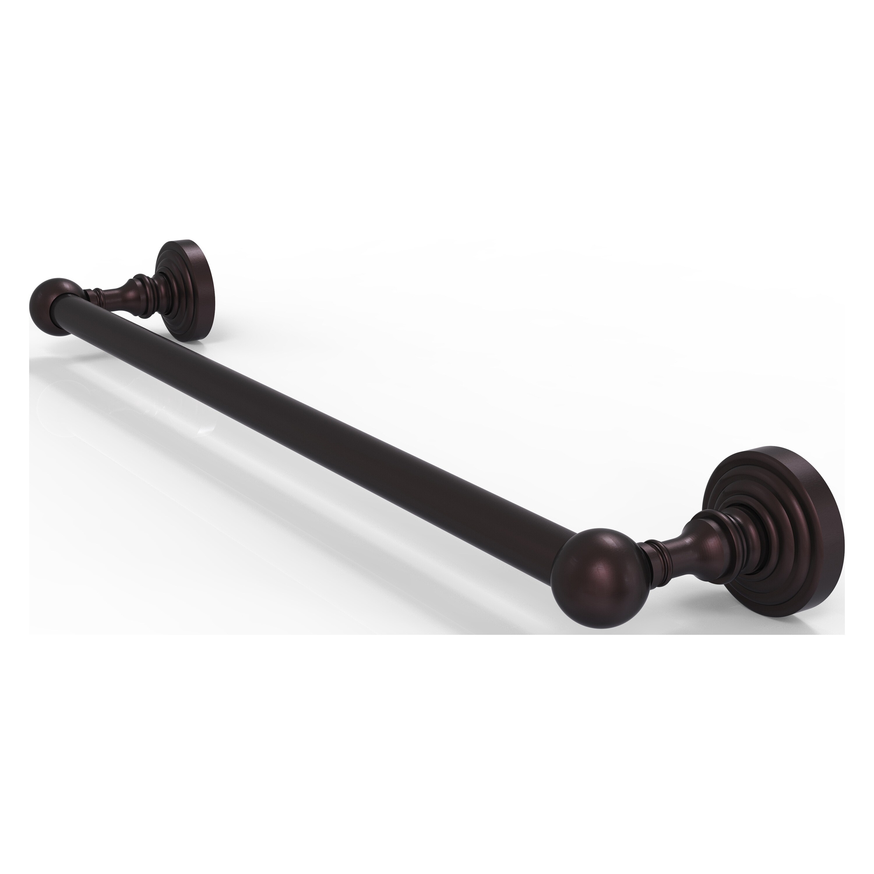 Allied Brass WP-41/18-ABZ Waverly Place 18-in Antique Bronze Wall mount Single Towel Bar