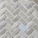 Apollo Tile Majeste Silver 12-in x 12-in Matte Glass Herringbone ...