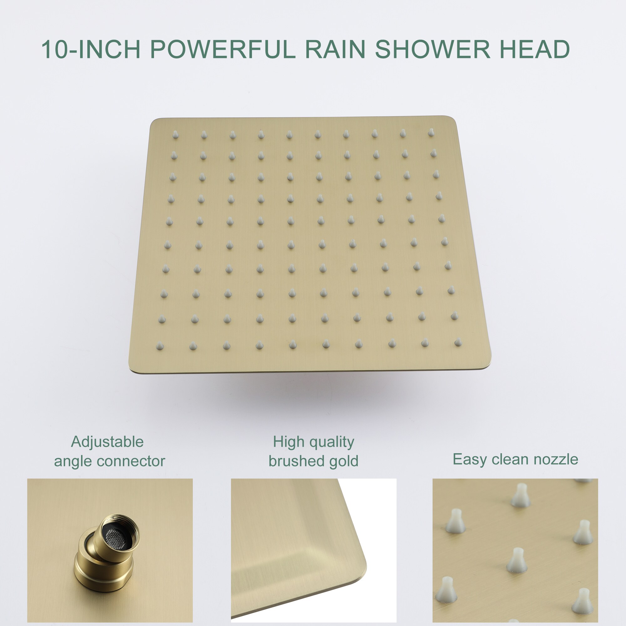 Clihome CSMD-880-19BG10 Showerhead-Bar-Panels - View #7