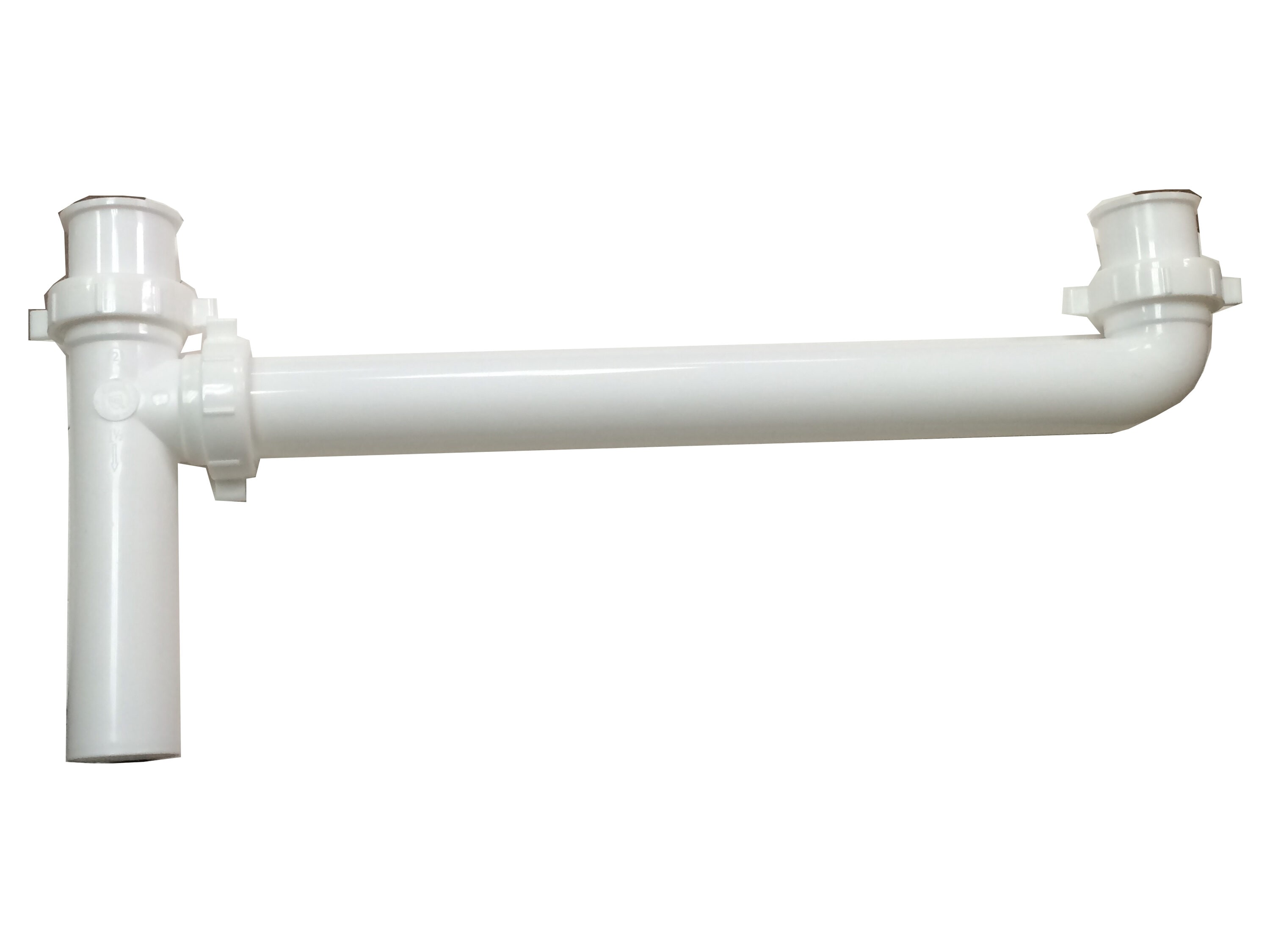 CSB International Products 51265BAG 1-1/2-in Plastic Slip joint end outlet continuous waste
