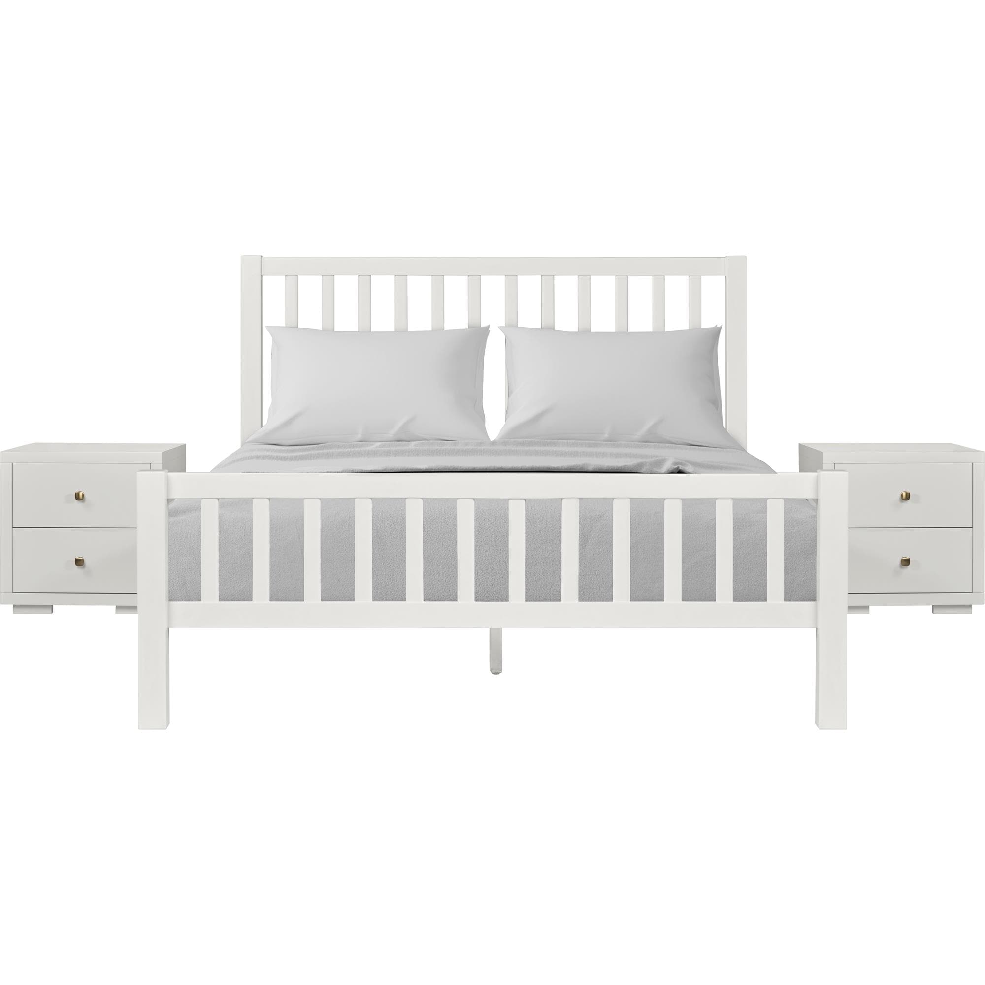 Camden Isle 315432 White Queen Bedroom Set