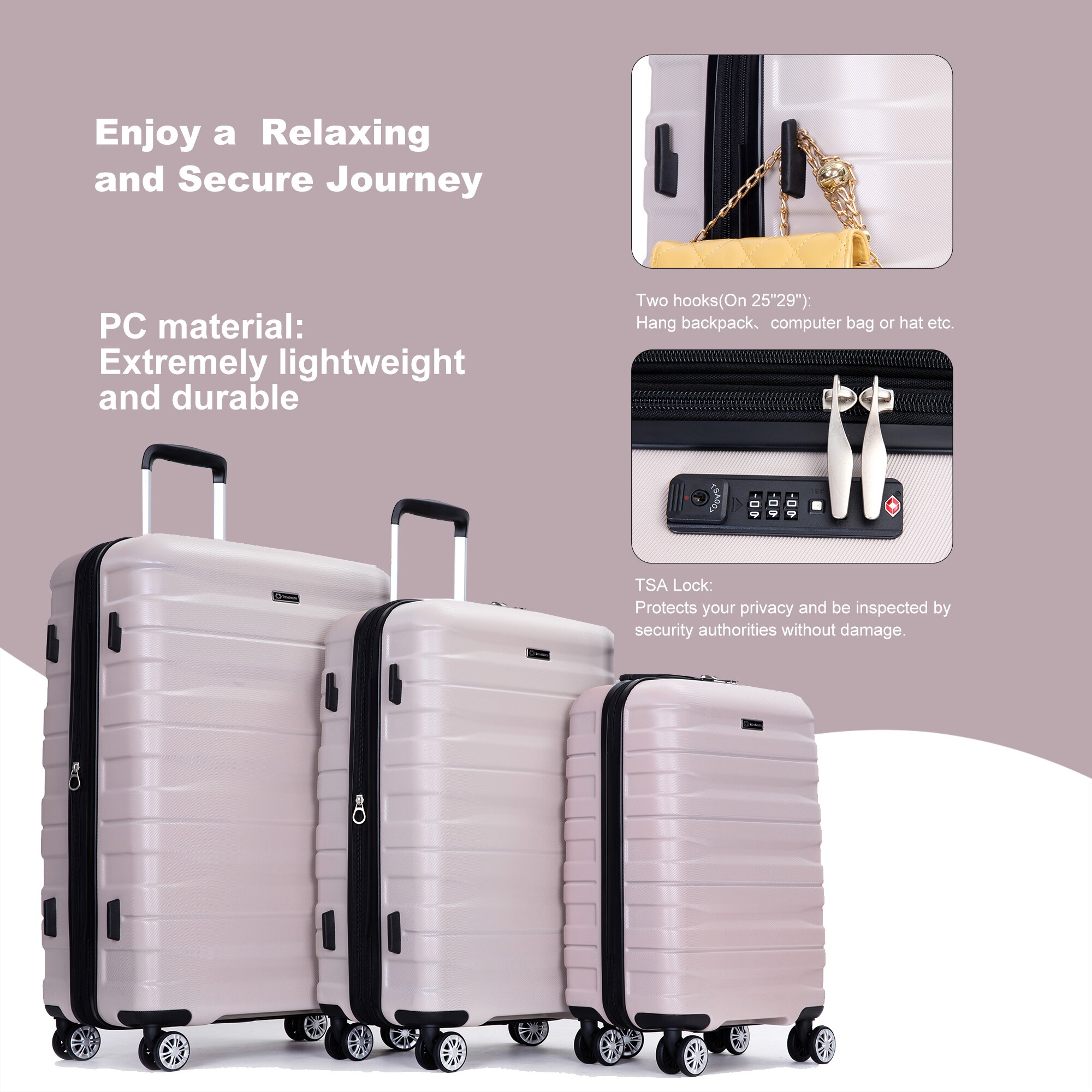 SINOFURN SYD9400020SD Luggage-And-Luggage-Sets - View #3