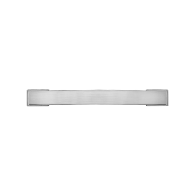Architectural Smooth 3-1/2 in. Center-to-Center Satin Nickel Drawer Pull Architectural Smooth 3-1/2 in. Center-to-Center Satin Nickel Drawer Pull