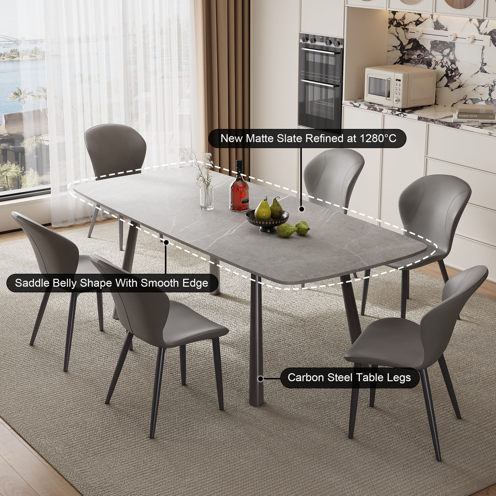 Oizaye DB-LX-DT033 Dining-Tables - View #3