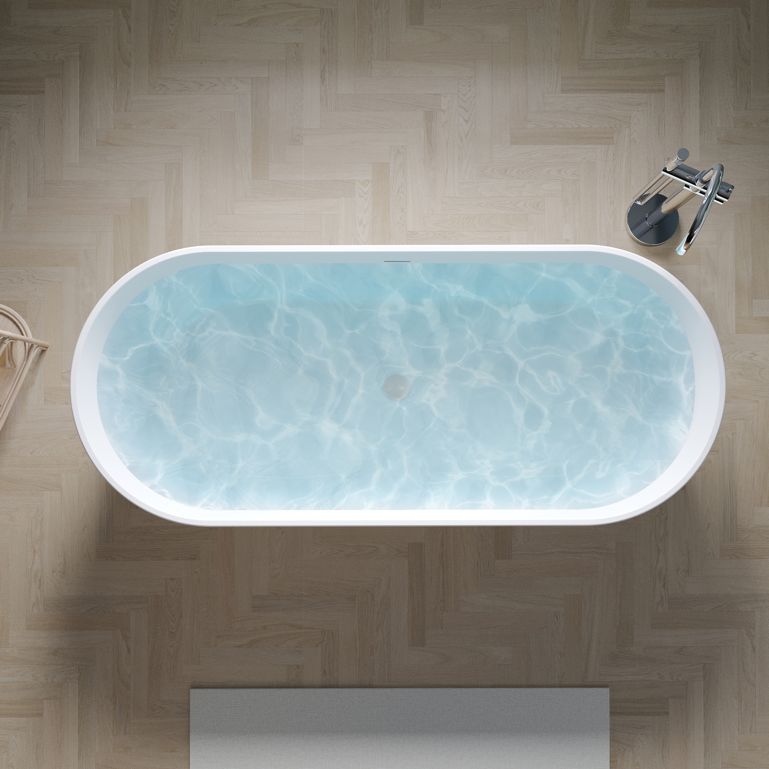 WELLFOR TO-ED-BV30GYBK bathtubs - View #2