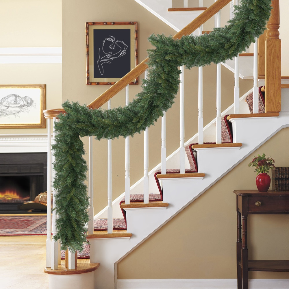 Puleo International RYGA-9-10 Artificial-Christmas-Garland - View #3
