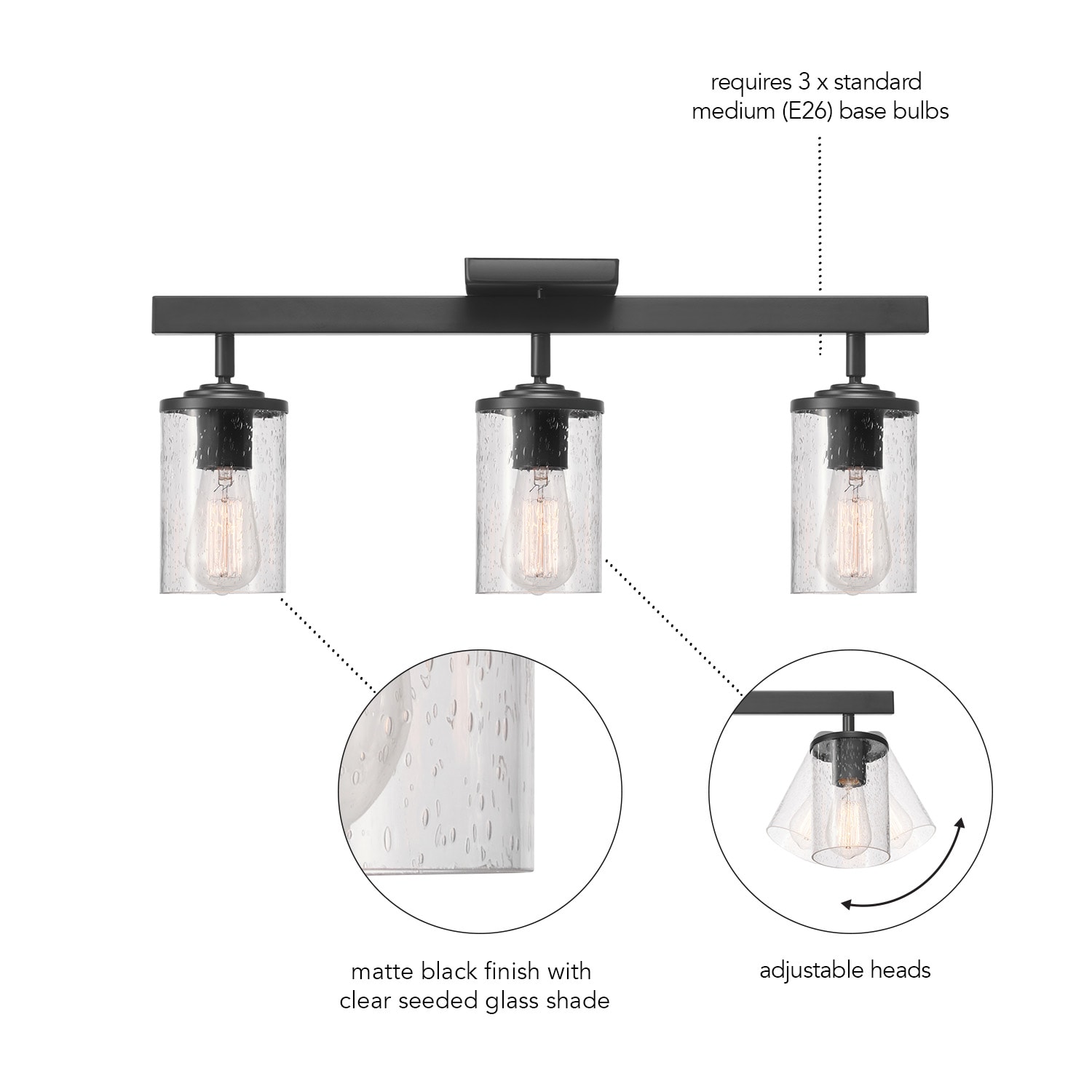 Globe Electric 91009805 Fixed-Track-Lighting - View #7