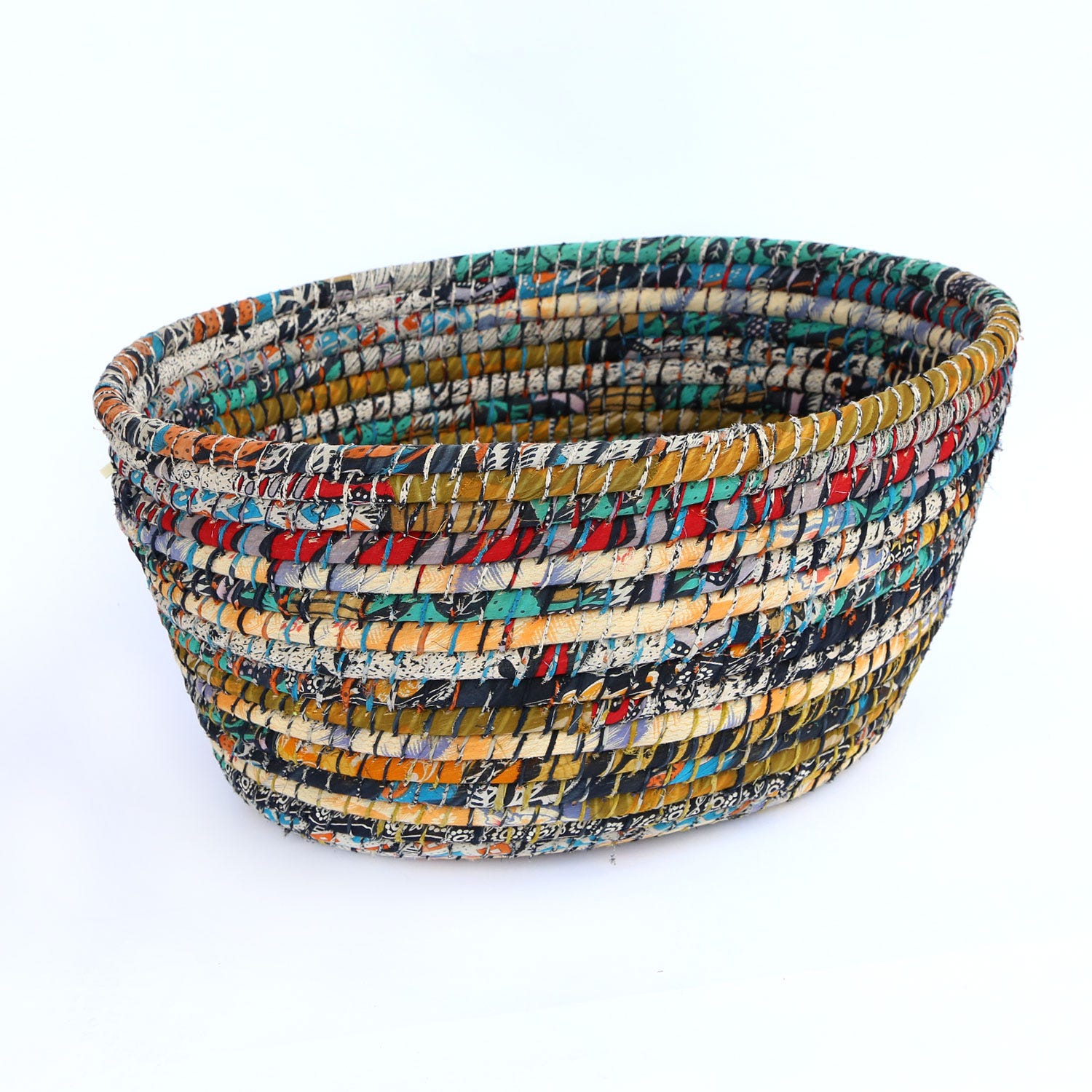 Ten Thousand Villages Bright Day Laundry Basket #6621170