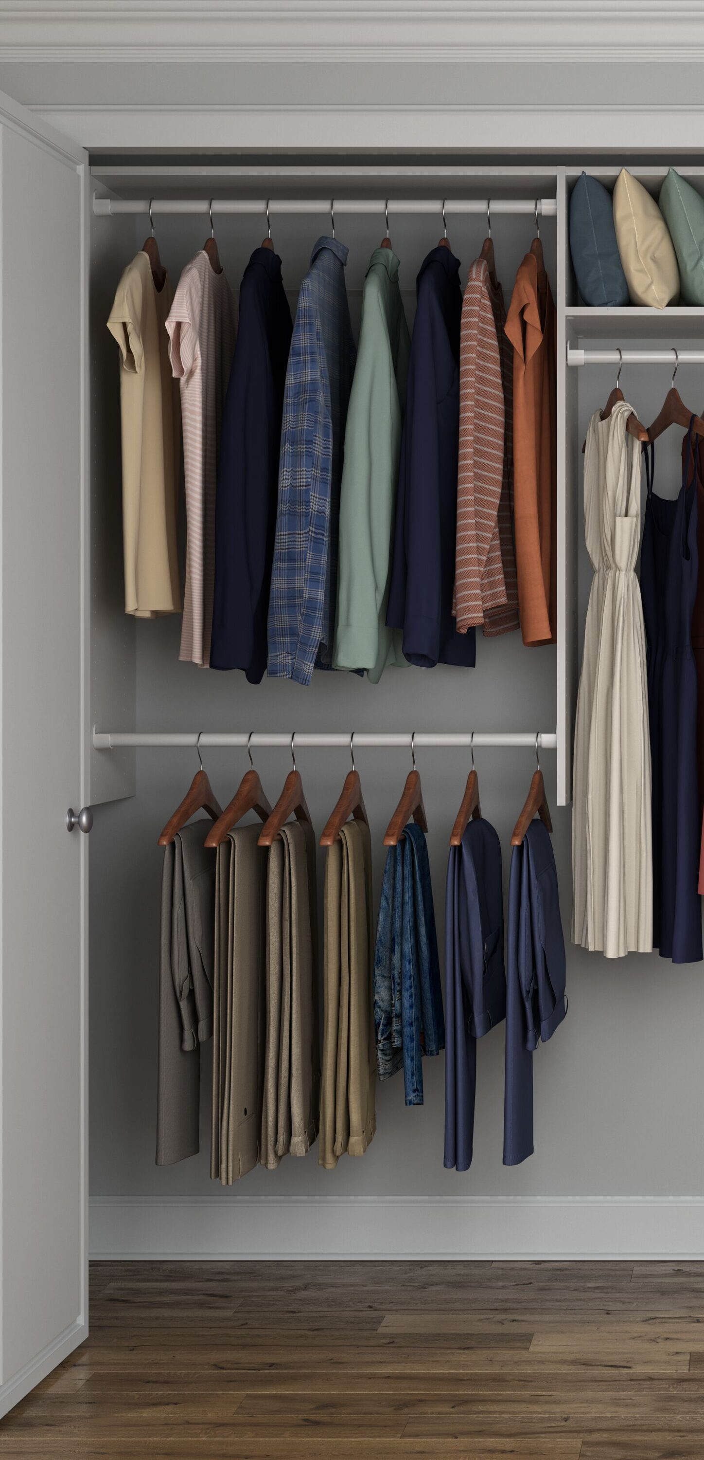 Organized Closet in 5 Easy Steps • Everyday Cheapskate