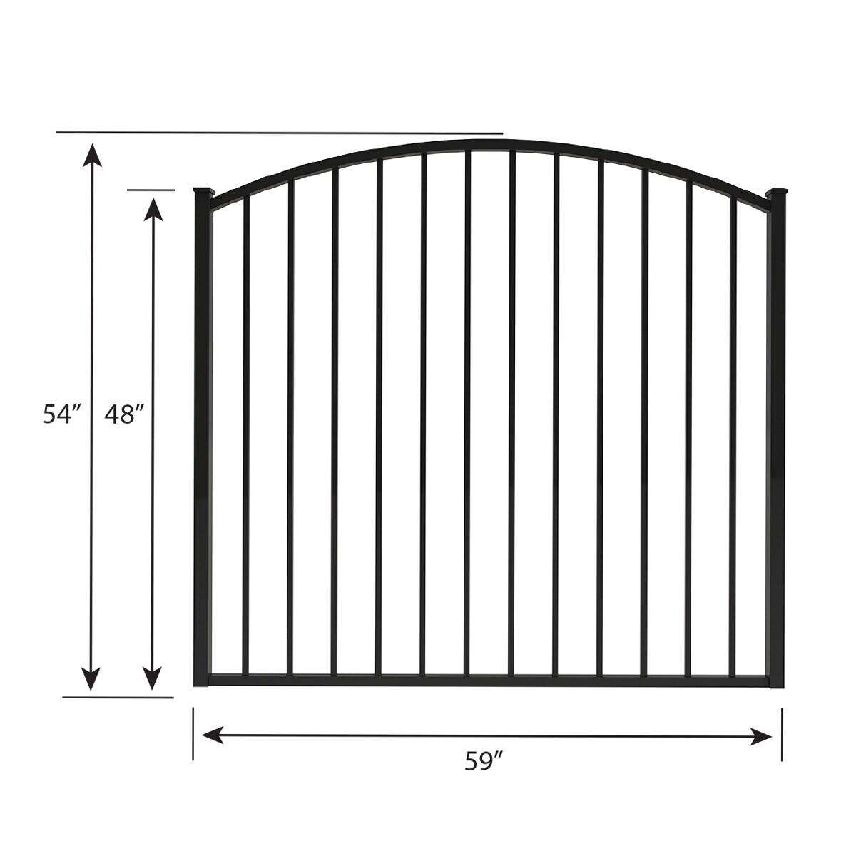 Ironcraft 833833 Fence-Gates - View #3