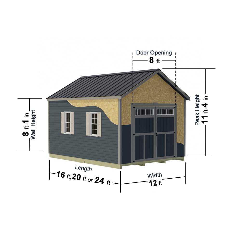 Best Barns WESTON1216 Garage-Buildings - View #6