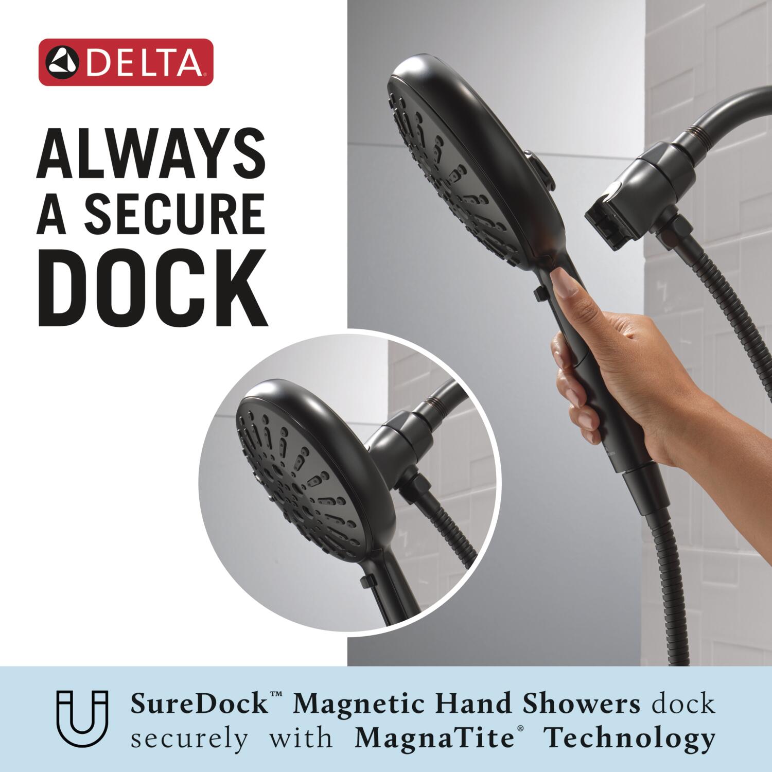 Delta 54910-BL-PK Fixed-Showerhead - View #4
