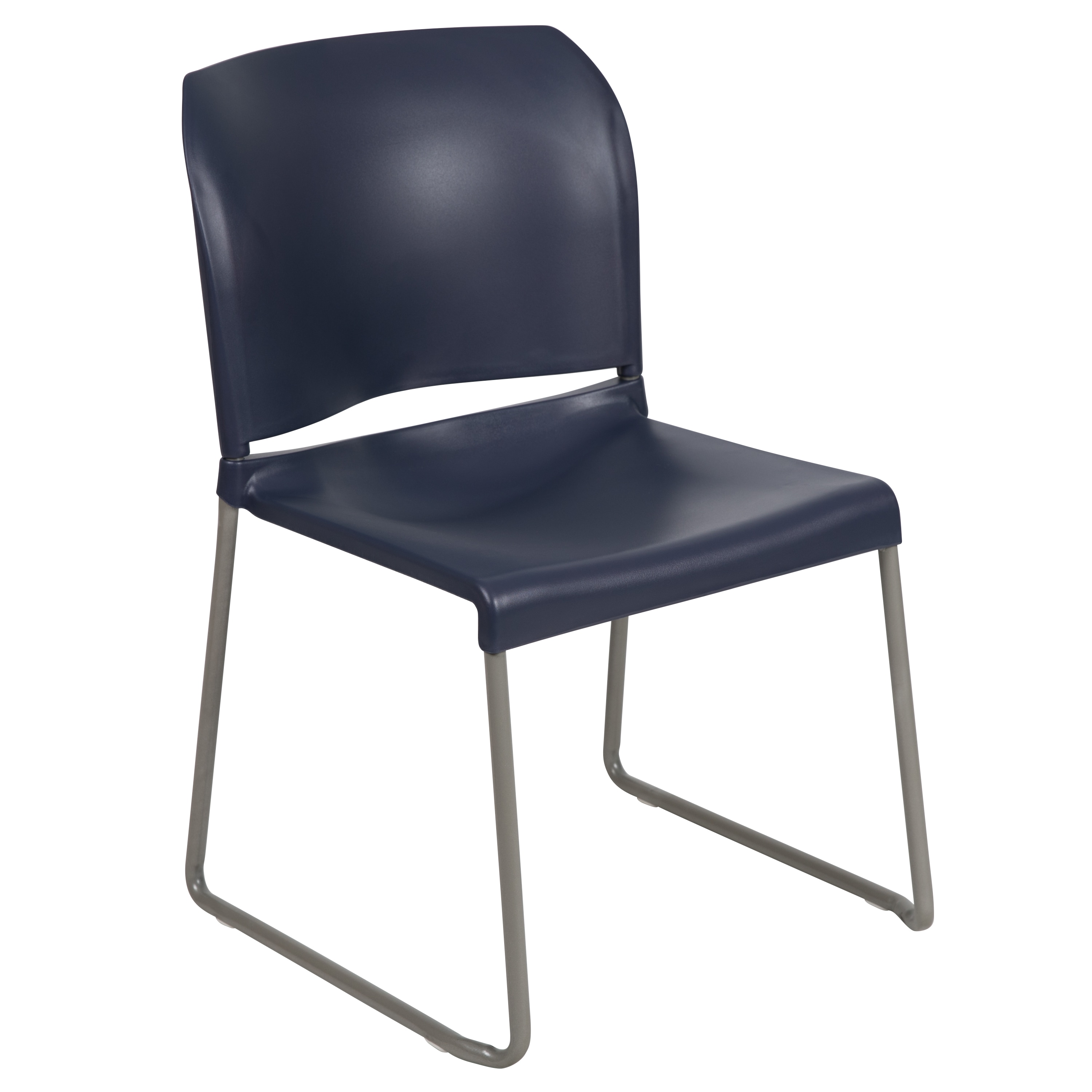 Flash Furniture 889142560753 Hercules Modern Navy Plastic Accent Chair