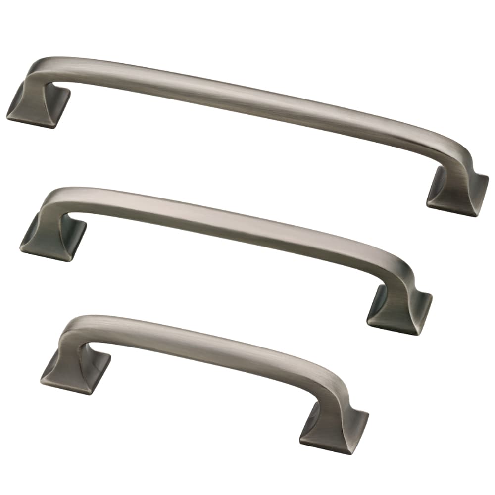 Franklin Brass Lombard 4-in (102mm) Center To Center Gunmetal Arch ...