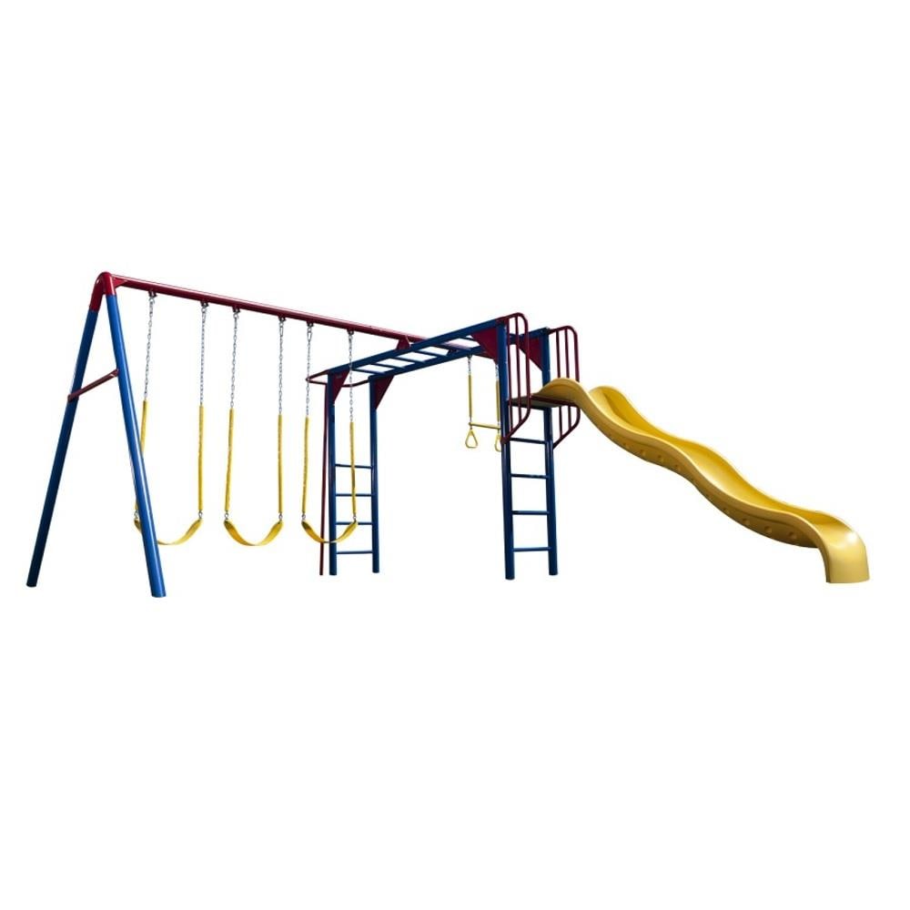 Swing sets best sale with monkey bars