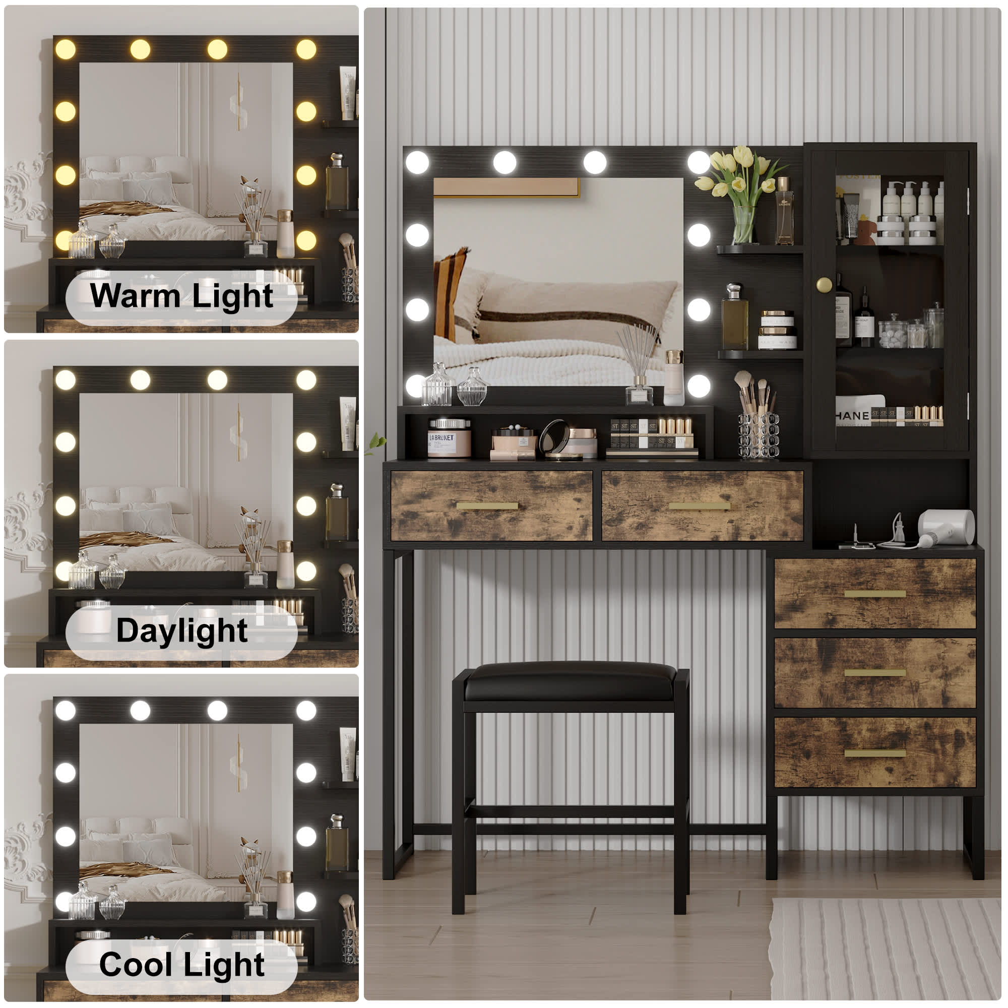 Qeetex SUN-PHO-15IHAWQ8 Bedroom-Vanities - View #5