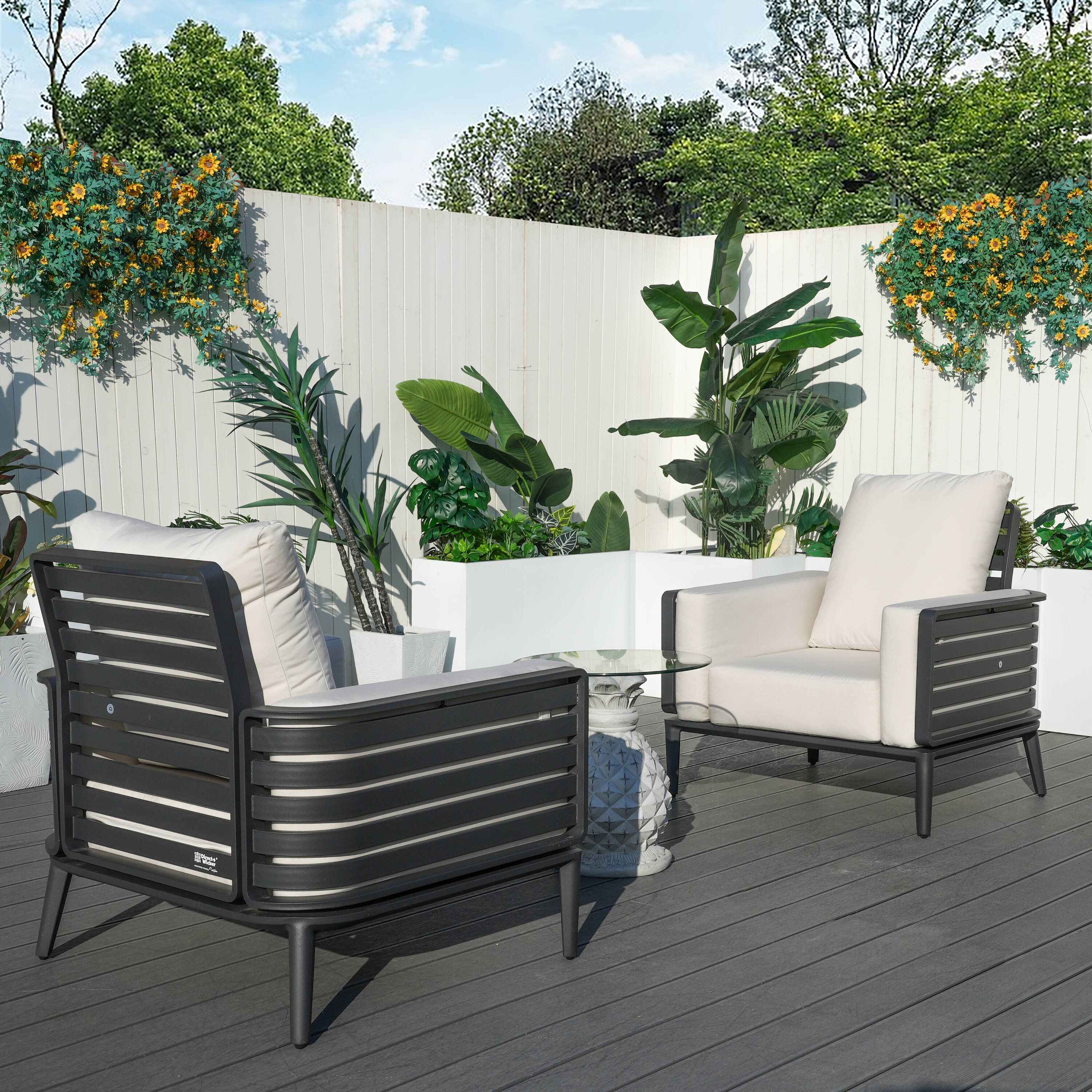 Direct Wicker DWS-2350SC2&ST056 Patio-Conversation-Sets - View #8