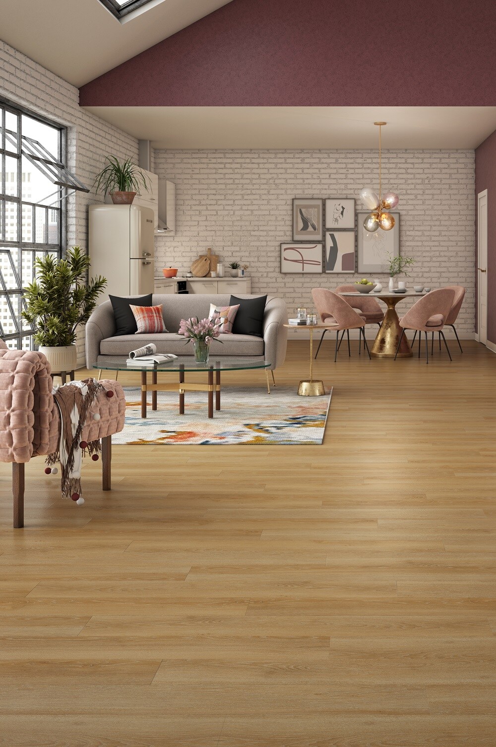 Style Selections SSP8519RCB Vinyl-Plank - View #9