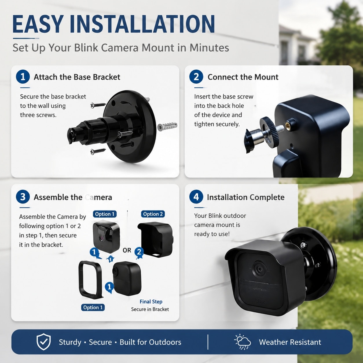 Phewnyzo SA1127H118 Security-Camera-Mounts - View #4