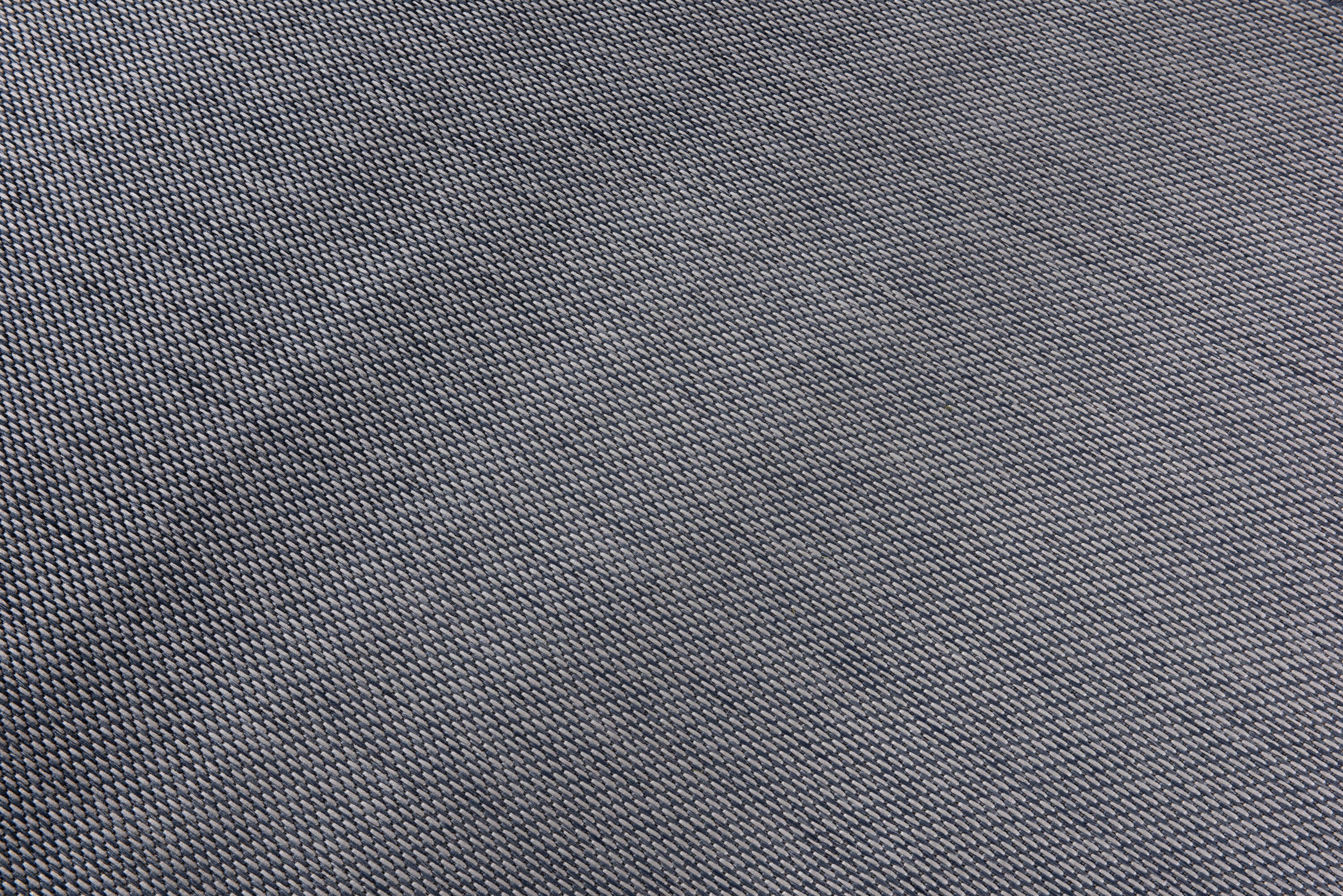 Reversible Easy-Care Blue Synthetic 5' x 7' Area Rug