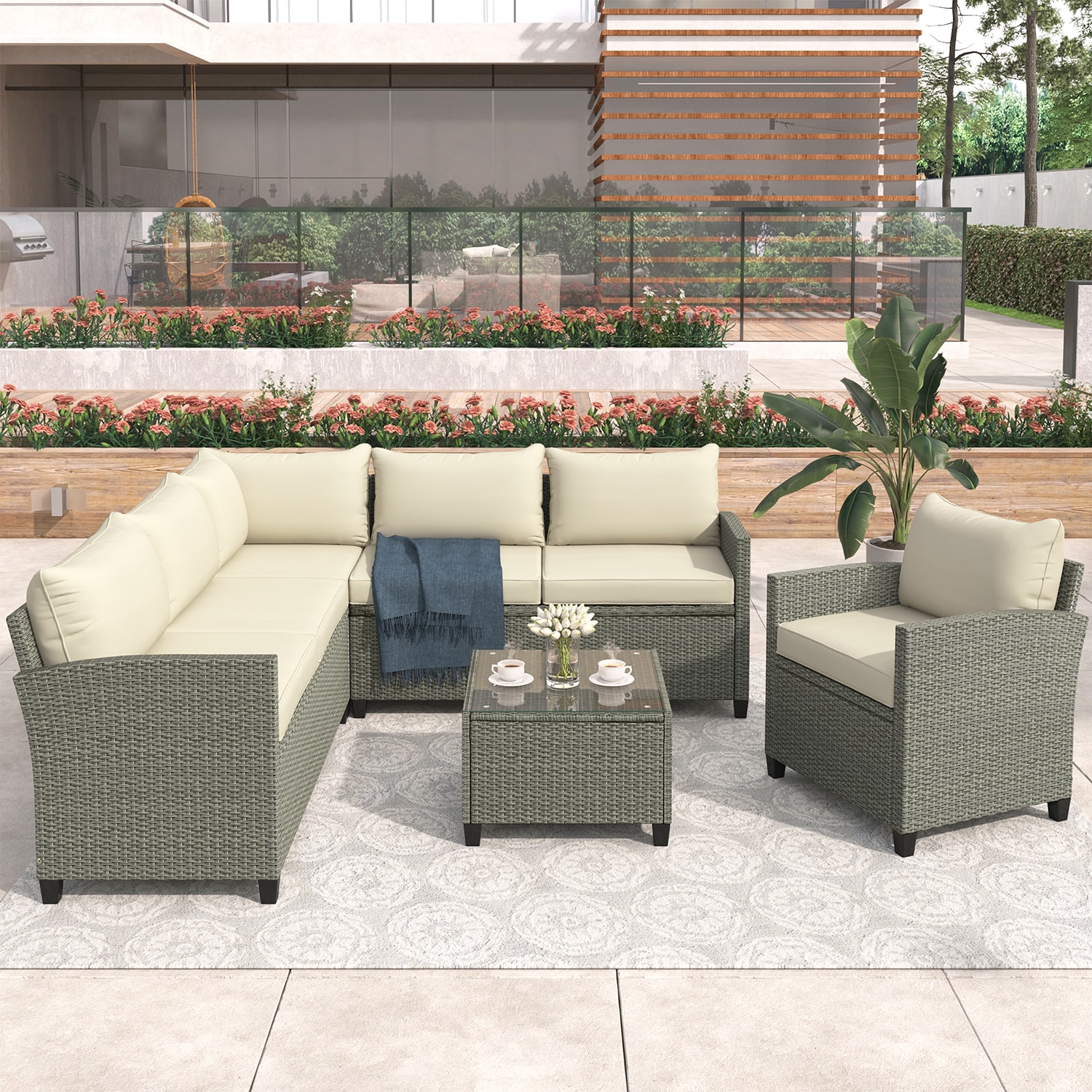SINOFURN SYB160004BL Patio-Conversation-Sets - View #14