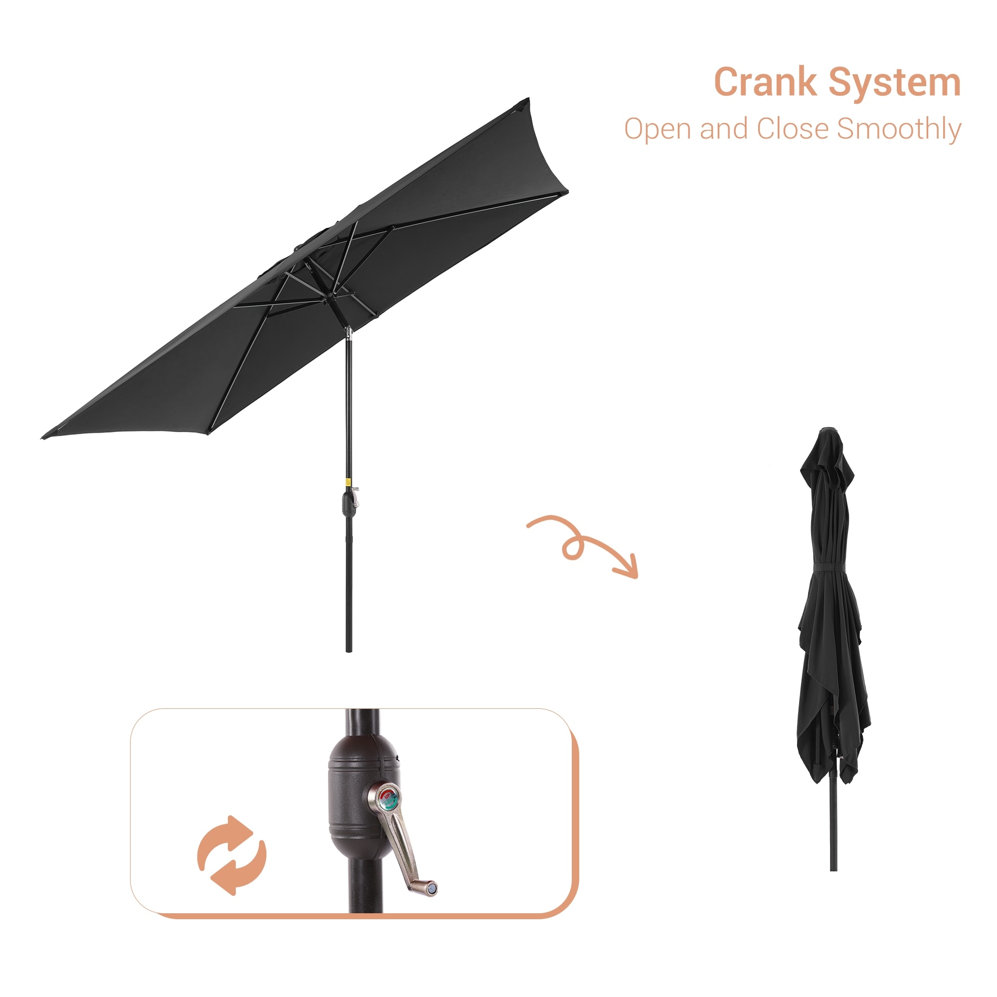 ACEGOSES LW-310-BK Umbrellas-2 - View #4