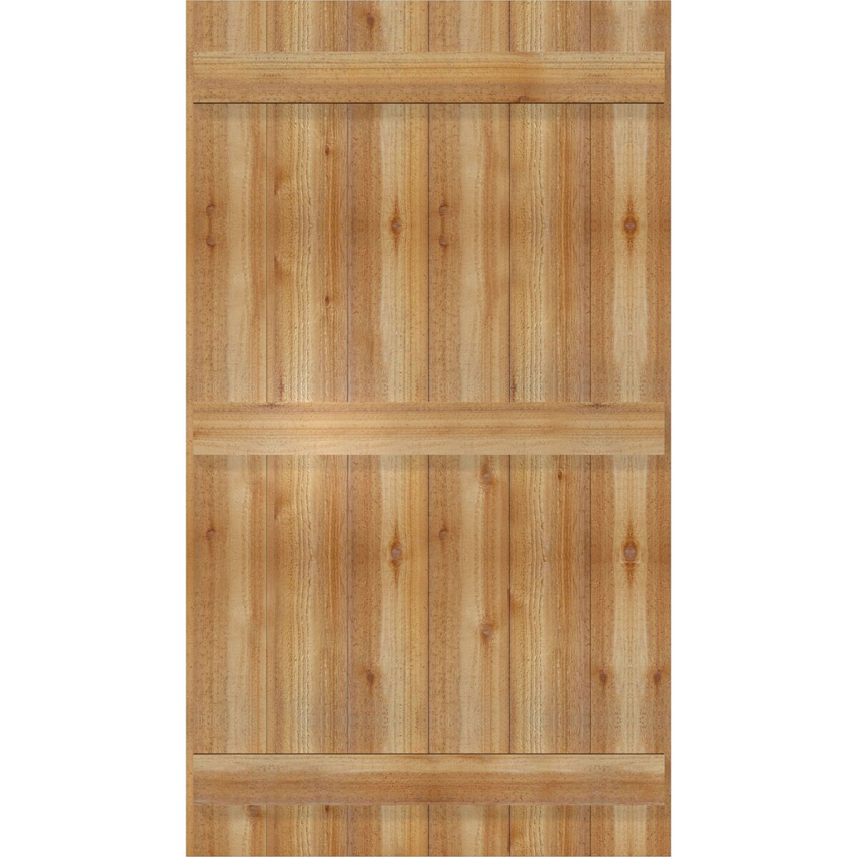 Ekena Millwork RBJ06S32X057RWR Exterior-Shutters - View #5