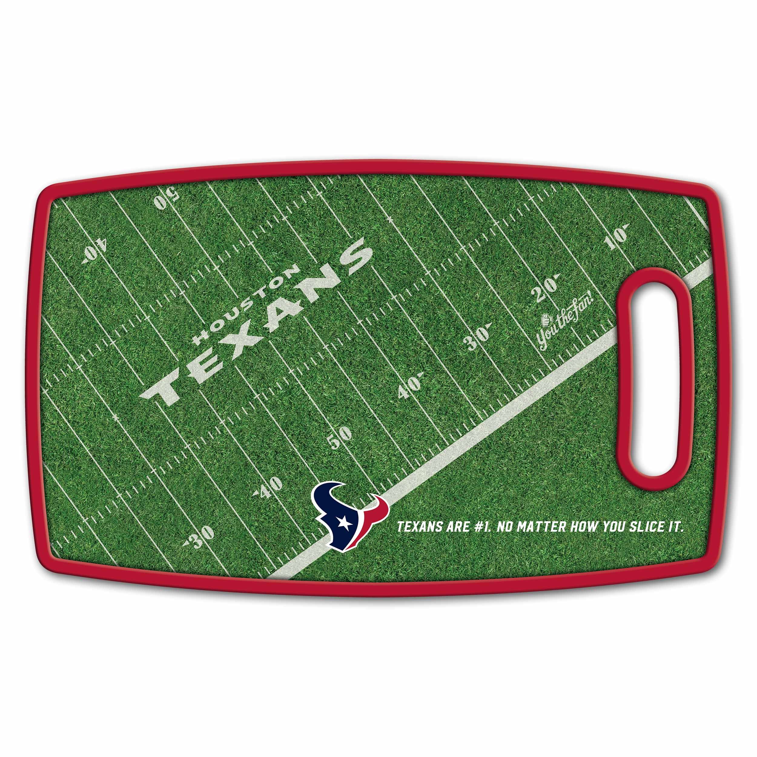 Sportula Houston Texans Retro Series Cutting Board 9-in L x 14.5-in W  Plastic Cutting Board in the Cutting Boards department at