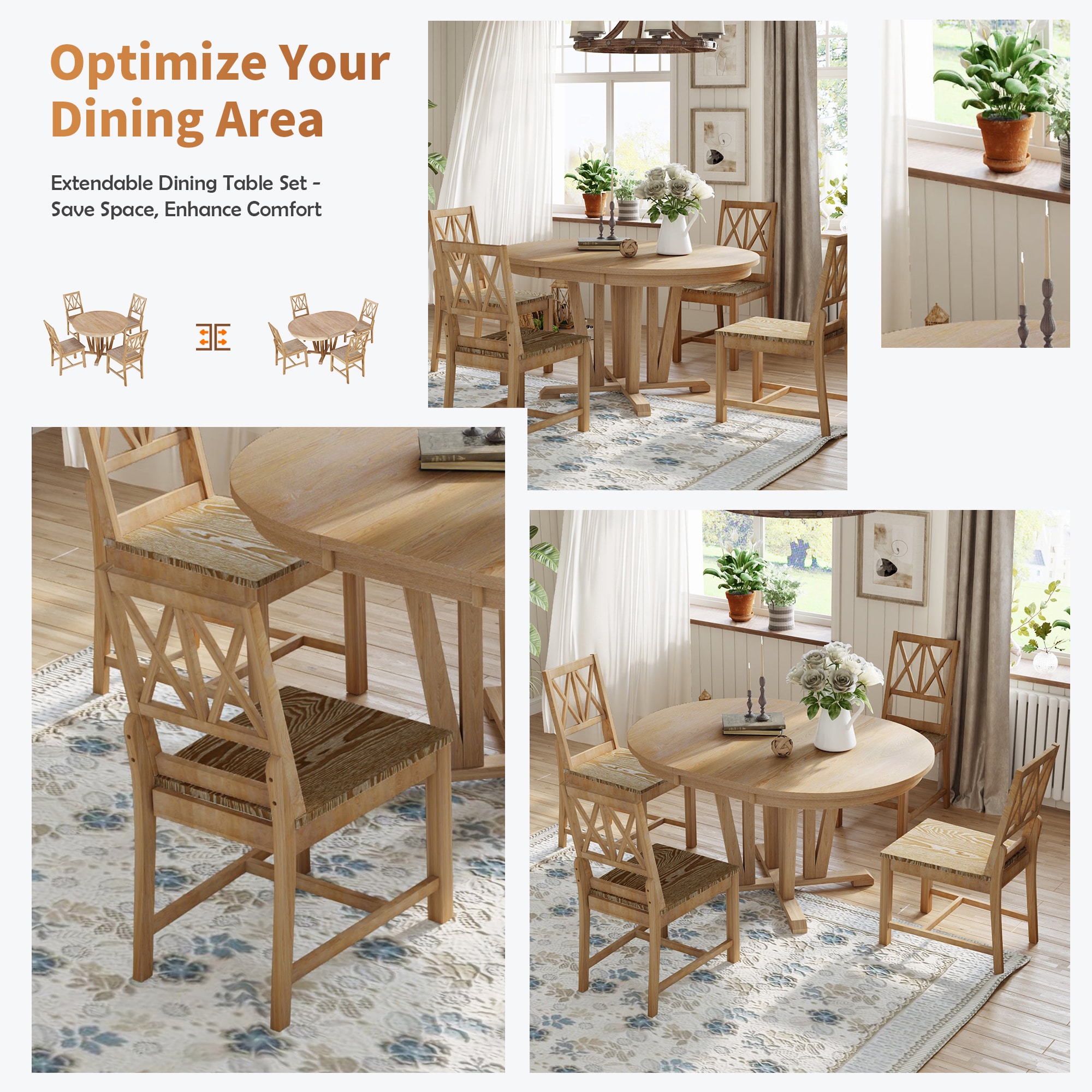 Bybafun YA0100232 Dining-Sets - View #11