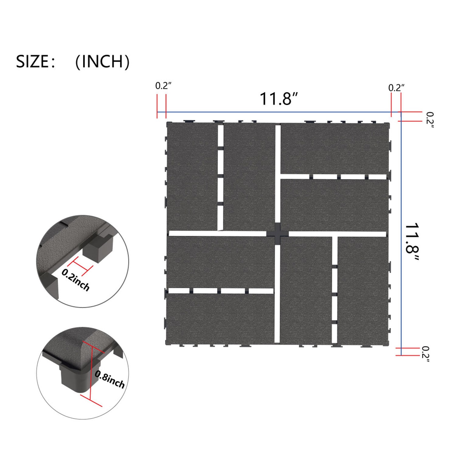 Bybafun YC0100006 Deck-Tiles - View #3