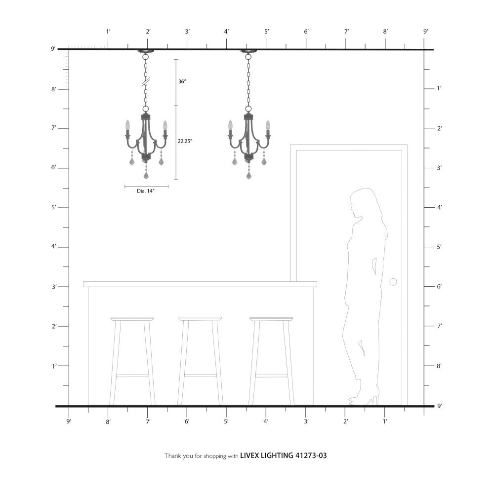 Livex Lighting 41273-03 b090015 - View #14