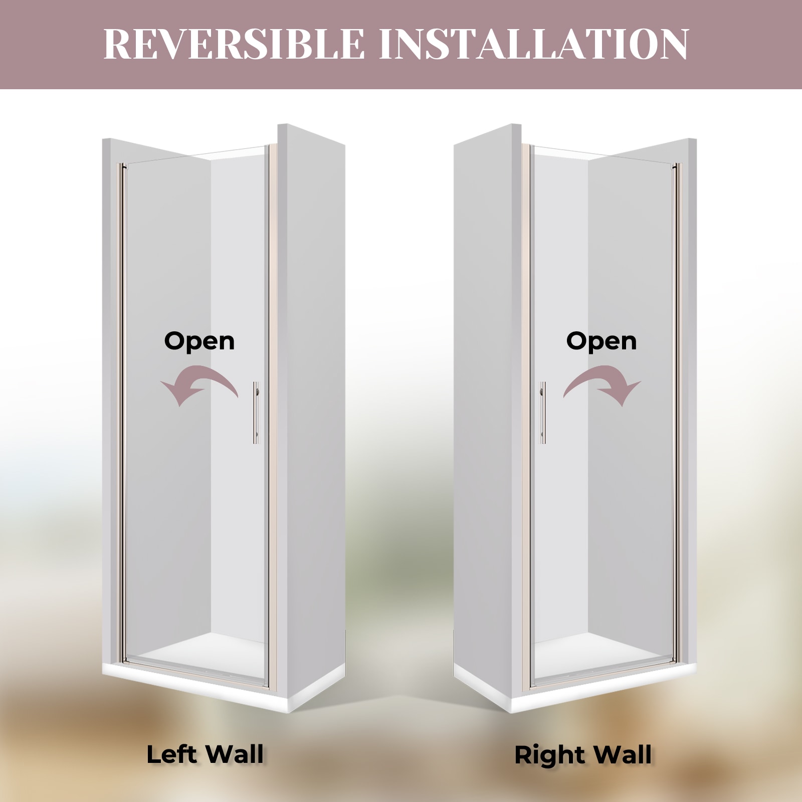 Forclover FRISD28CH Shower-Doors - View #6