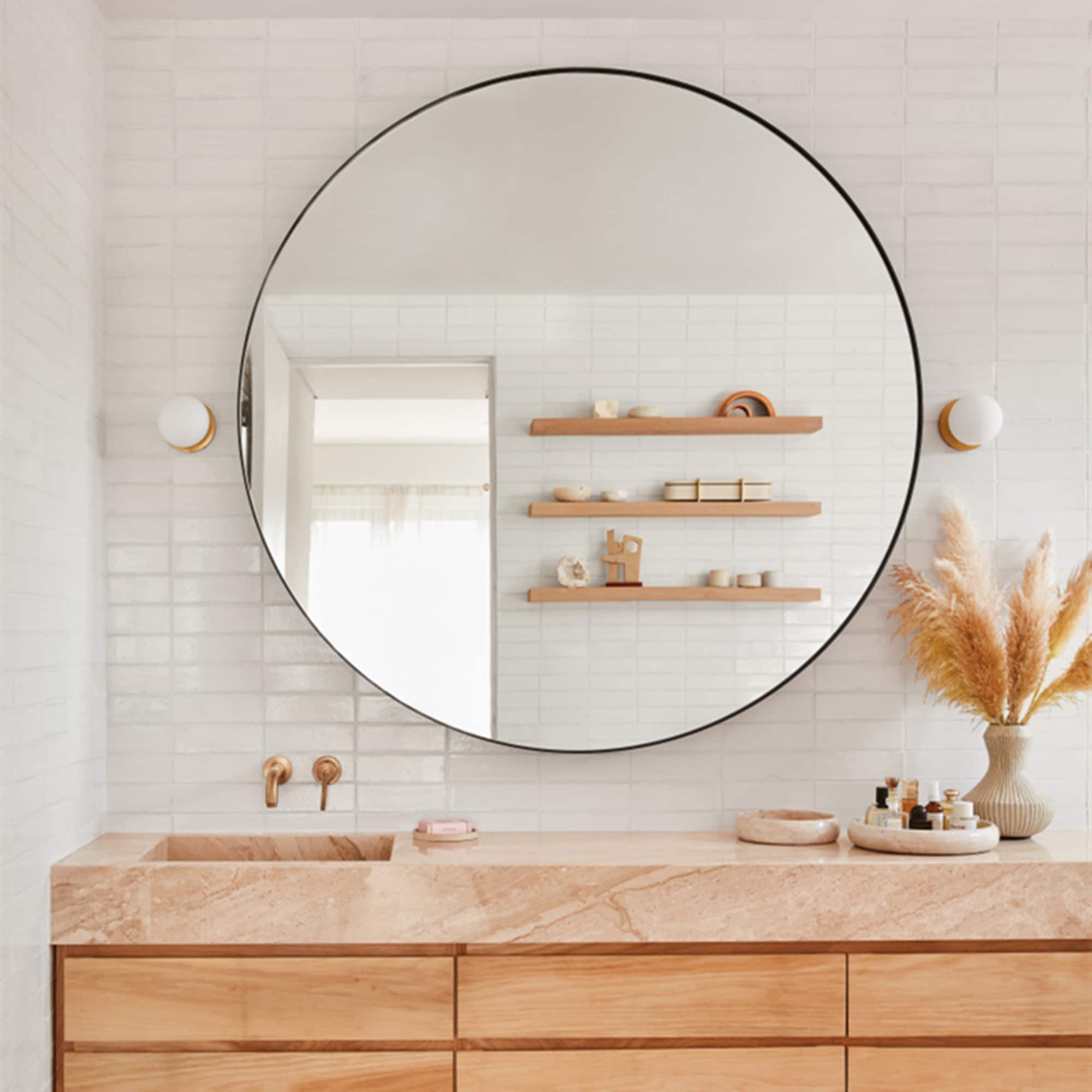 TEHOME GC-0Y049 Framed-Bath-Mirrors - View #6
