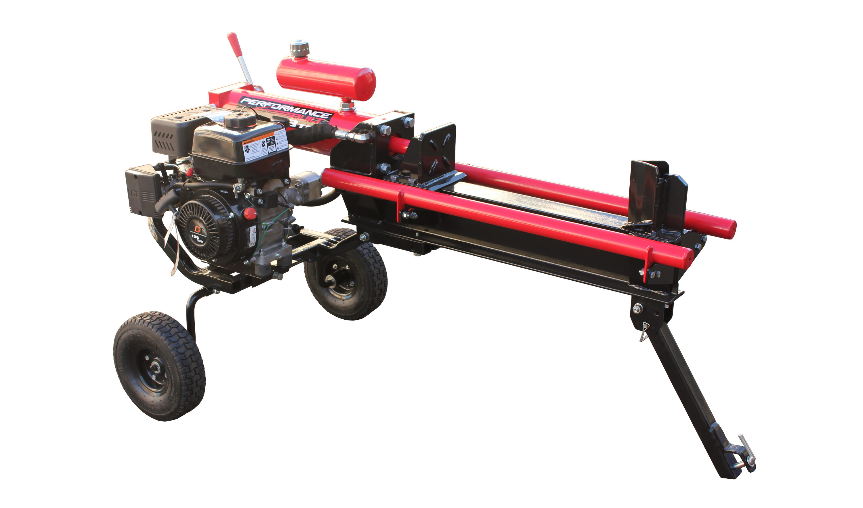 Performance Built 13-Ton 136-cc Horizontal Gas Log Splitter with Lct ...